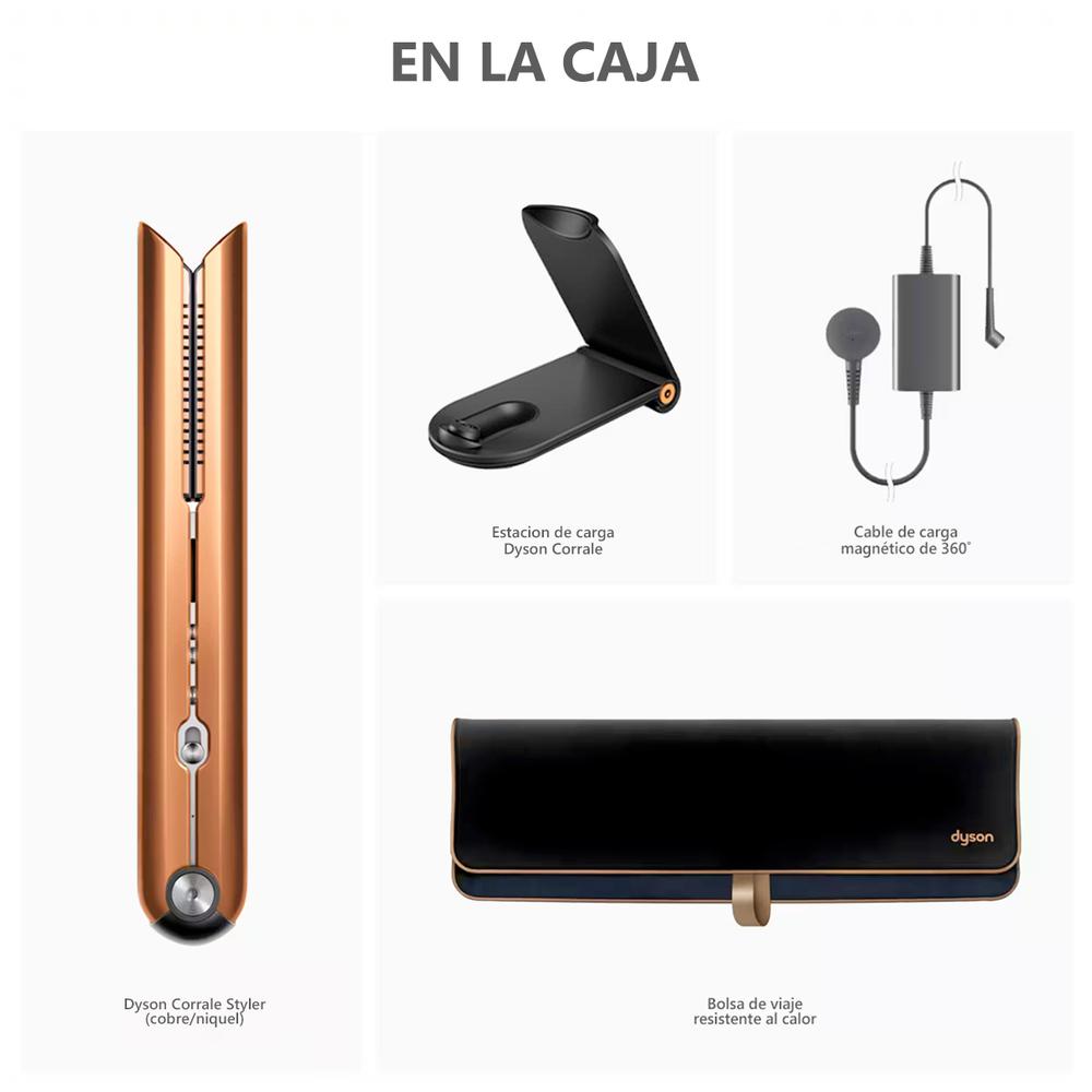 Foto 3 pulgar | Alaciadora Inalambrica Dyson Corrale Placas Flexibles Pantalla Oled 210 °c Copper/nickel