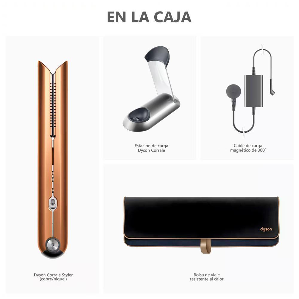 Foto 3 pulgar | Alaciadora Inalambrica Dyson Corrale Placas Flexibles Pantalla Oled 210 °c Copper/nickel