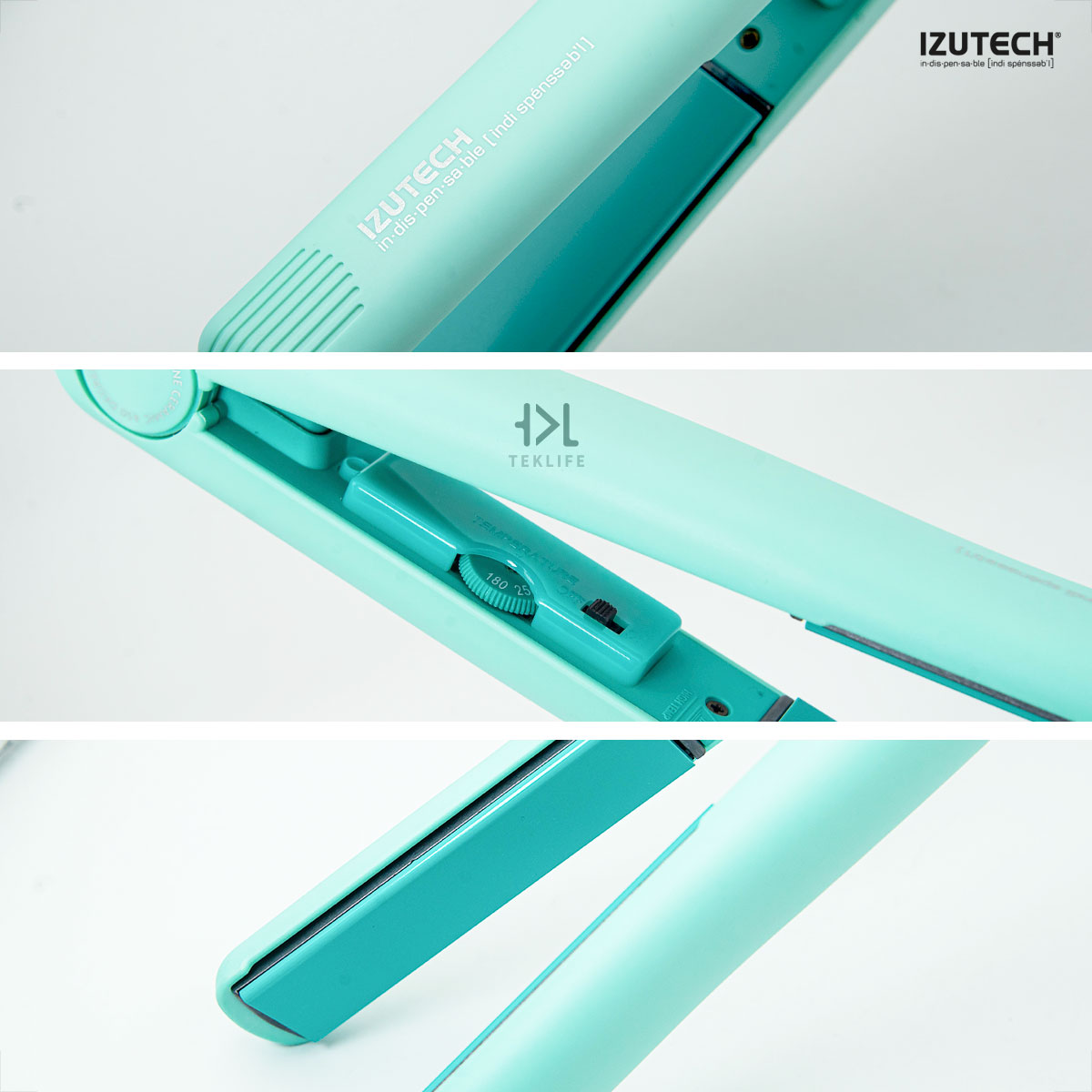 Foto 7 | Plancha para Cabello Izutech Placas Premium