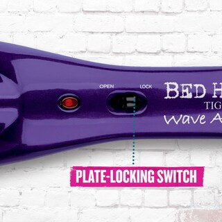 Foto 5 | Cabezal De Cama Hair Waver Turmaline Wave Artist, Color Morado Oscuro - Venta Internacional.