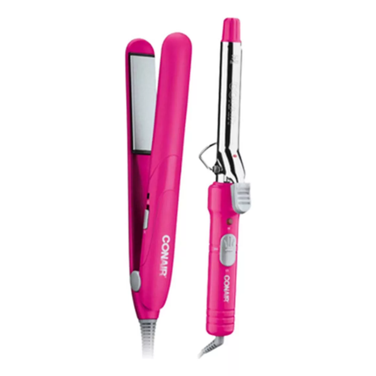 Combo Conair Cb2335pnes Alaciadora + Rizadora Rosa