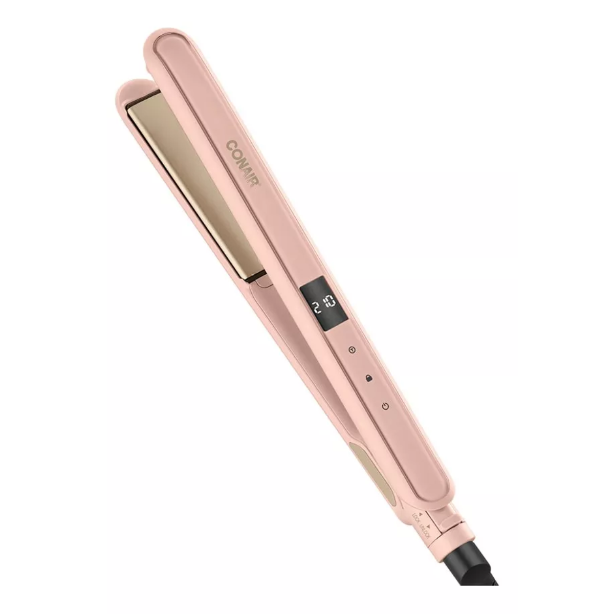 Alaciadora Conair Cs224ses 1'' Digital Doble Cerámica Rose Gold