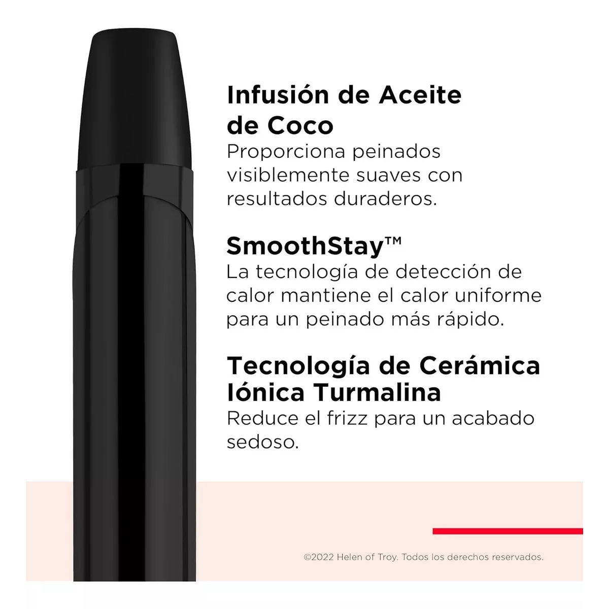 Foto 6 | Rizadora Revlon Rvir1190la1 1'' Infusión De Coco Negro