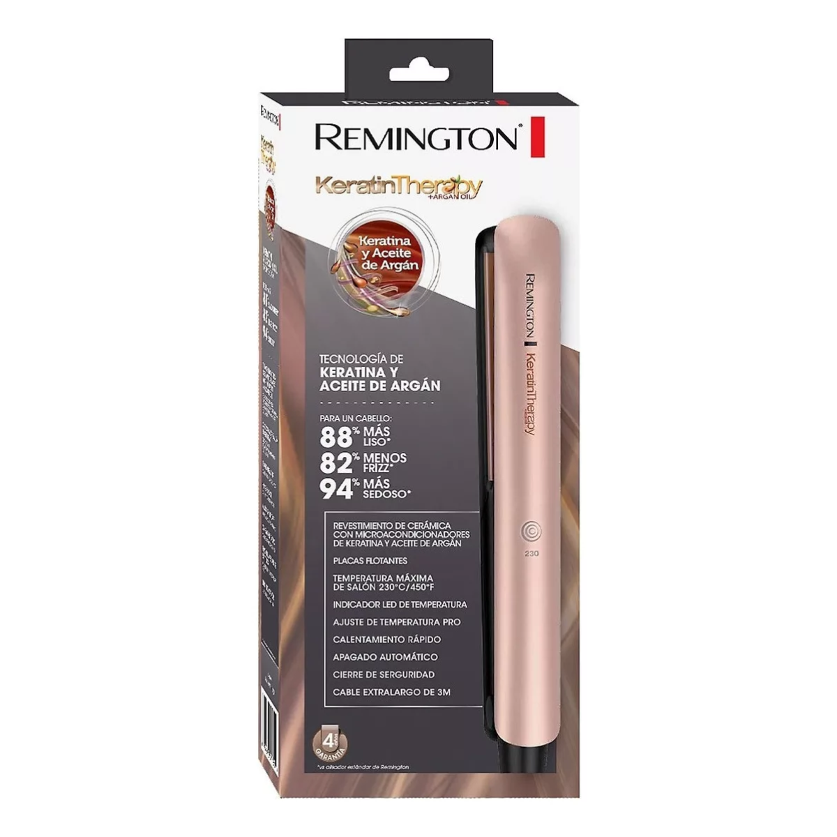 Foto 6 | Alaciadora Remington S8599 Keratina Therapy Y Aceite De Argán Rosa