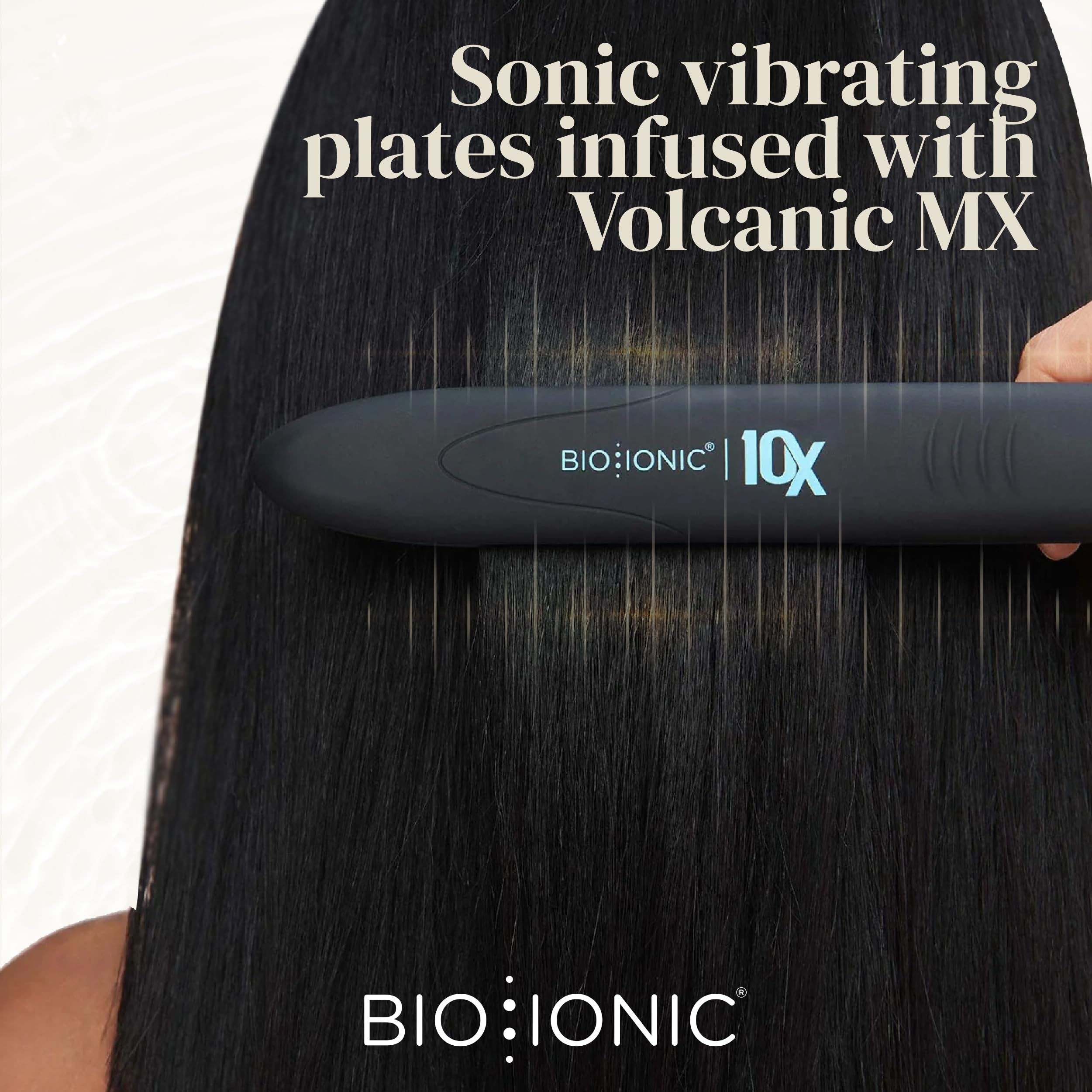 Foto 7 pulgar | Plancha De Pelo Bio Ionic 10x Para Alisar El Cabello, 1 Amatista Suave - Venta Internacional.