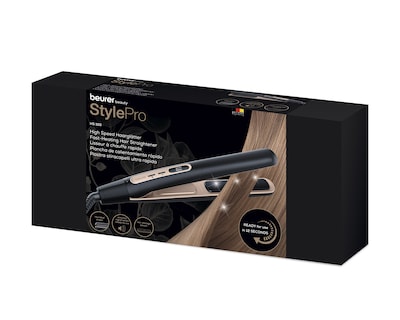 Foto 4 | Plancha Para Cabello Style Pro, Hs100, Marca Beurer, Color Negra, Alisadora De Cabello.