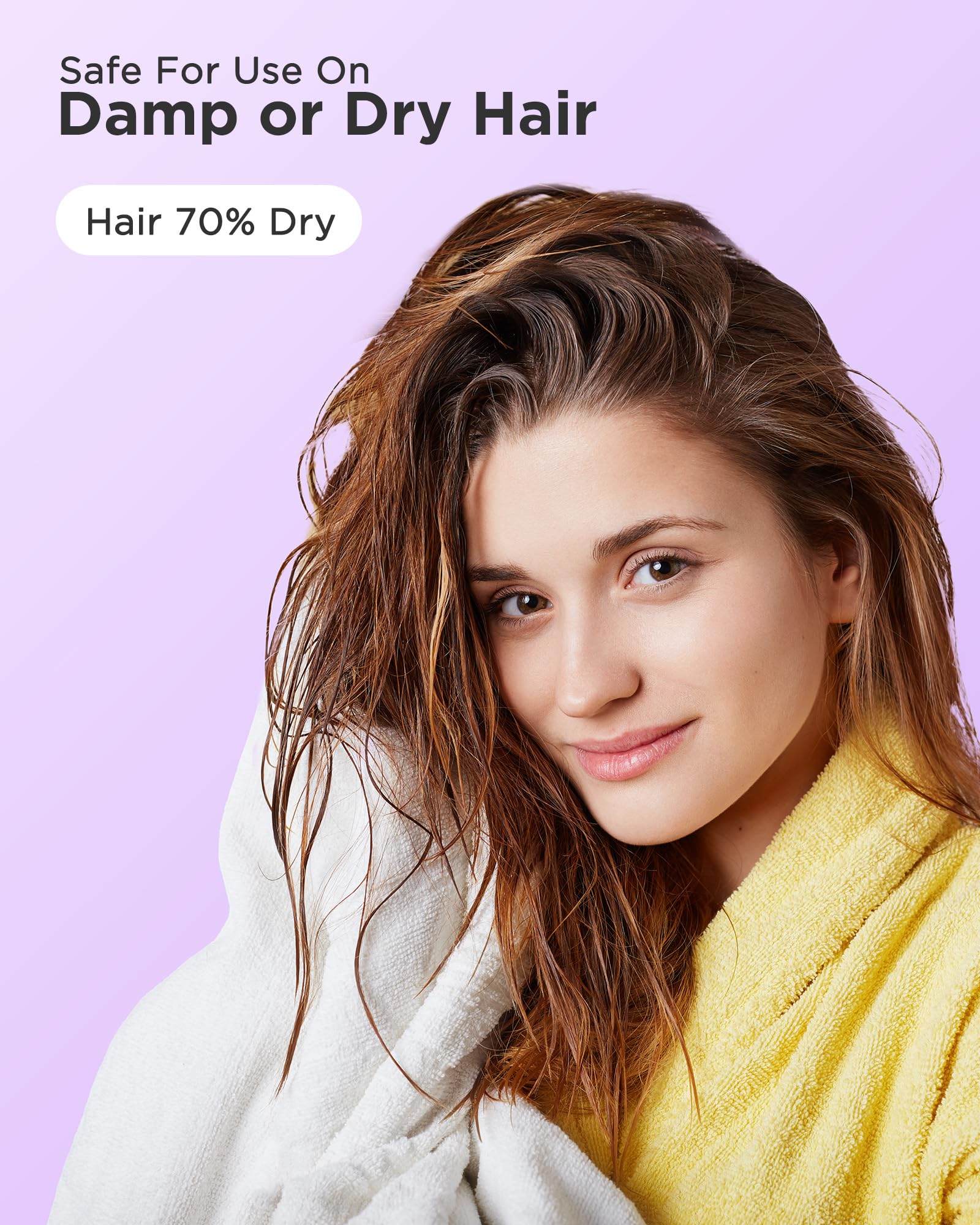 Foto 5 pulgar | Plancha de Cabello Wavytalk Titanium 1.7 Pulgadas - Venta Internacional