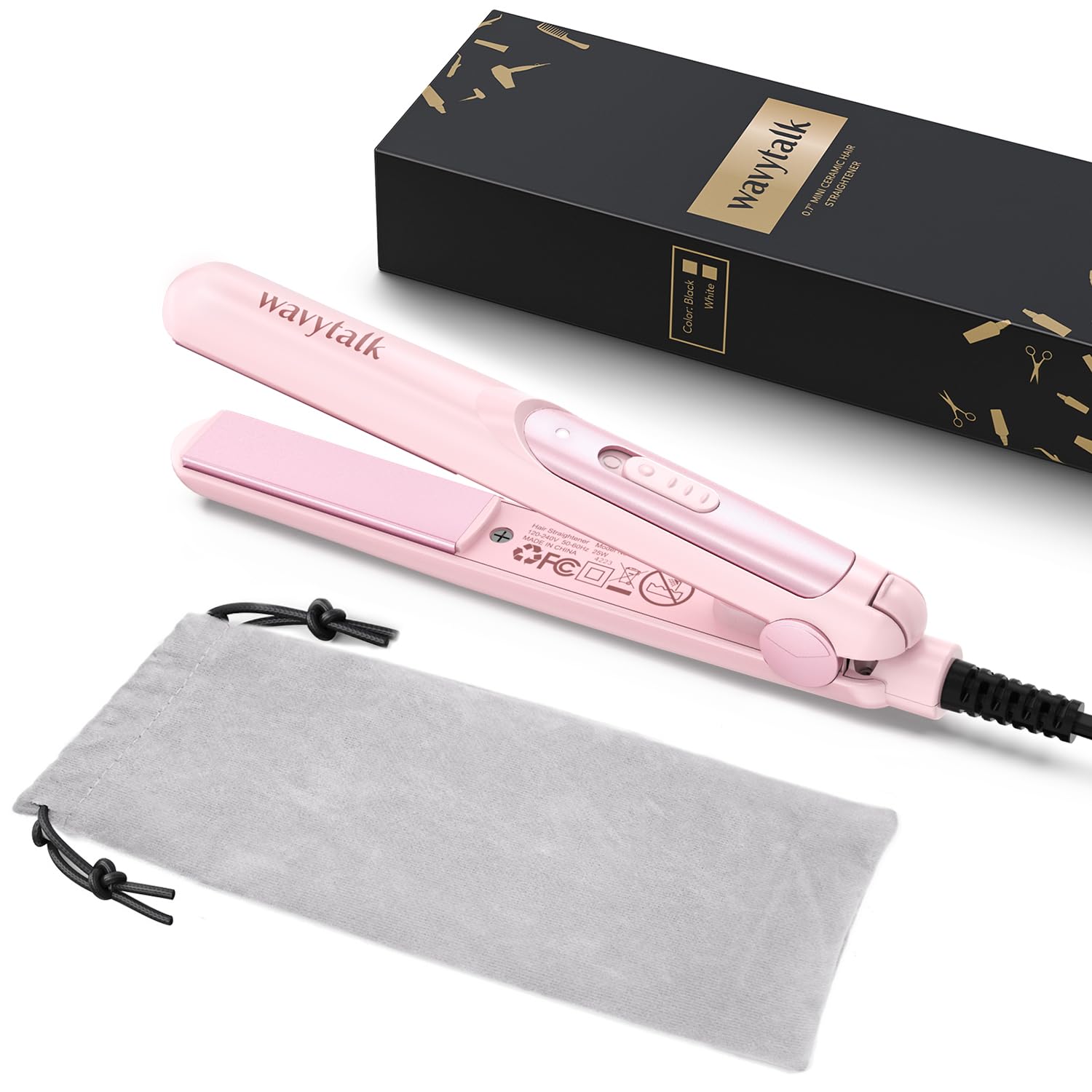 Foto 2 pulgar | Plancha De Pelo Flat Iron Wavytalk Wavytalk Mini Portátil De 1,8 Cm - Venta Internacional.
