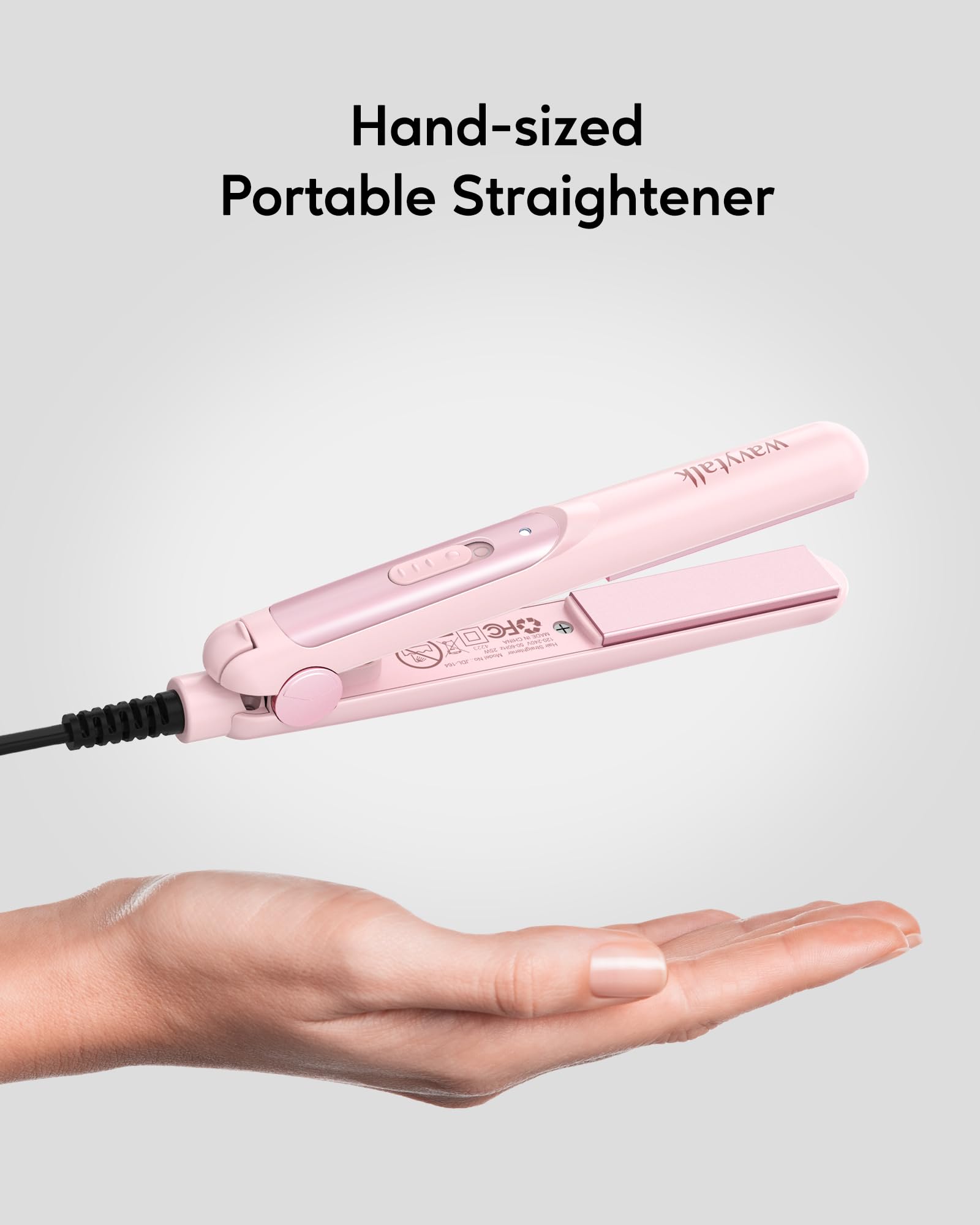Foto 3 pulgar | Plancha De Pelo Flat Iron Wavytalk Wavytalk Mini Portátil De 1,8 Cm - Venta Internacional.
