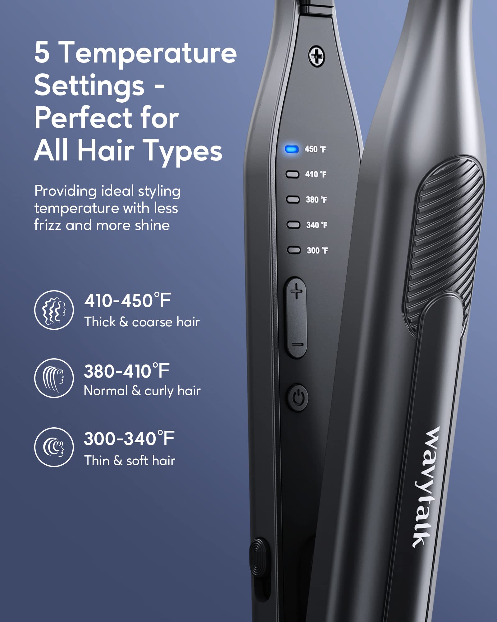 Foto 4 pulgar | Lápiz Flat Iron Wavytalk De 3/10 Pulgadas Para Cabello Corto Y Barba - Venta Internacional.