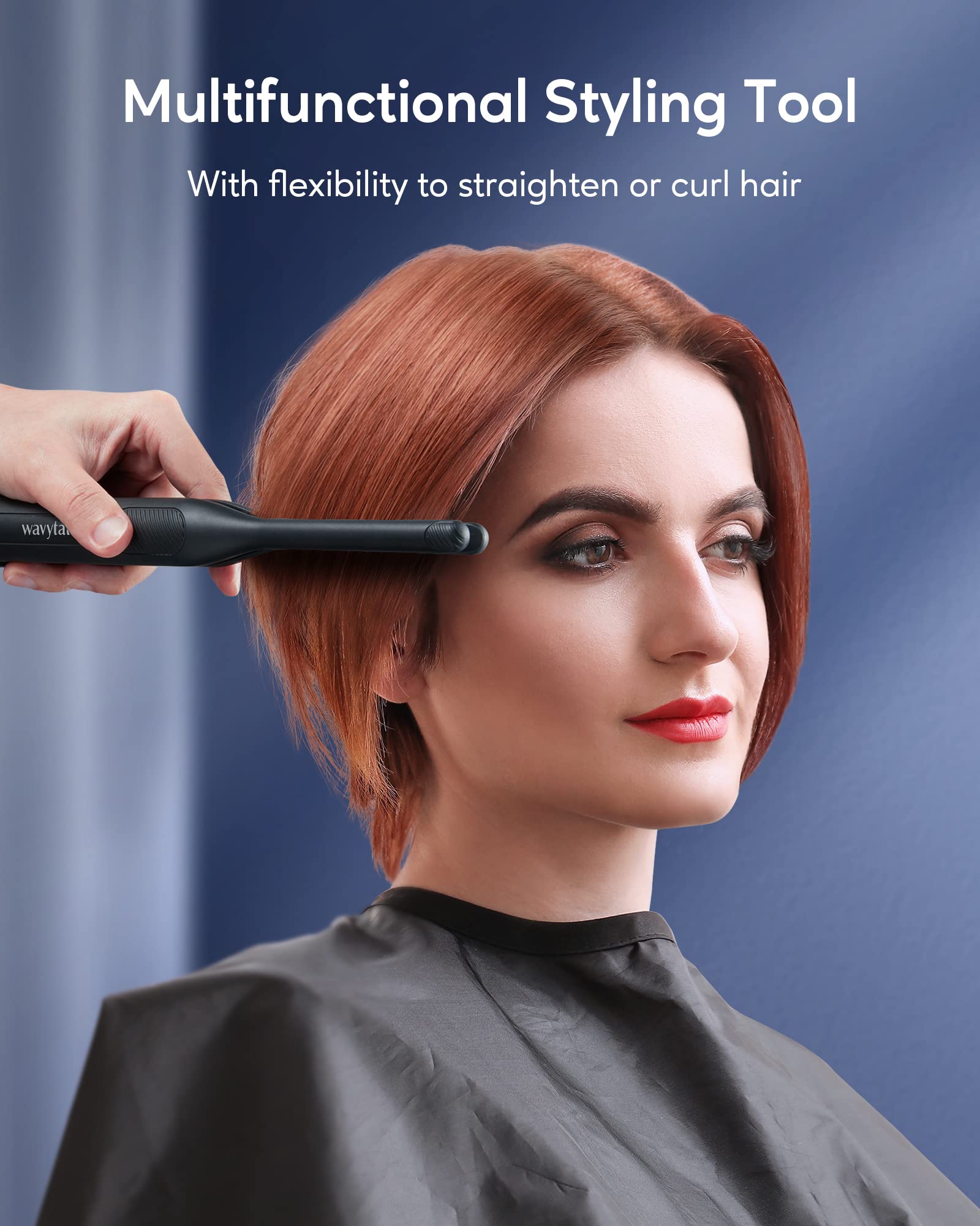 Foto 4 | Lápiz Flat Iron Wavytalk De 3/10 Pulgadas Para Cabello Corto Y Barba - Venta Internacional.