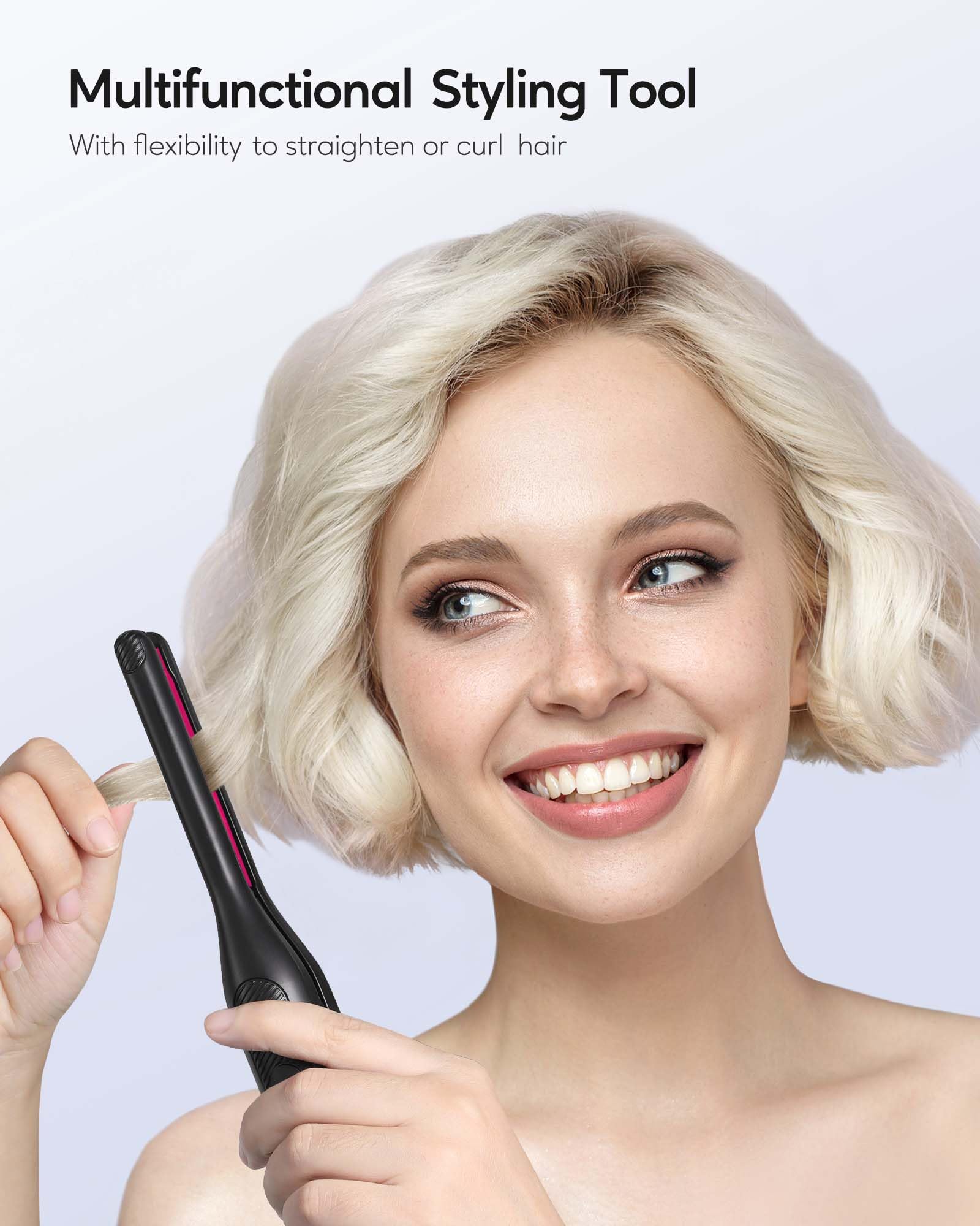 Foto 6 pulgar | Plancha Plana Wavytalk Wavytalk Pequeña Para Cabello Corto O Corte De Duendecillo - Venta Internacional.