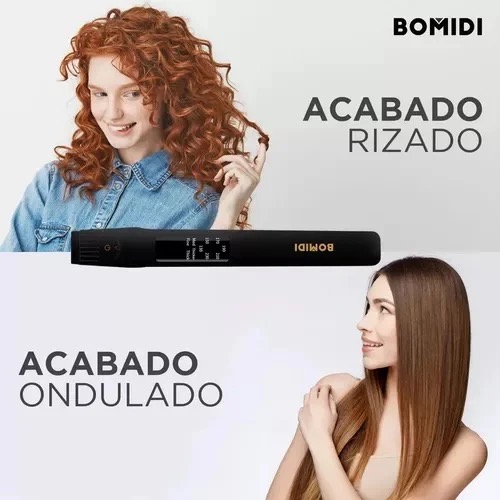 Foto 2 | Plancha para Cabello Bomidi Hs2 Negro