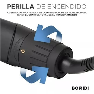 Foto 4 | Plancha para Cabello Bomidi Hs2 Negro