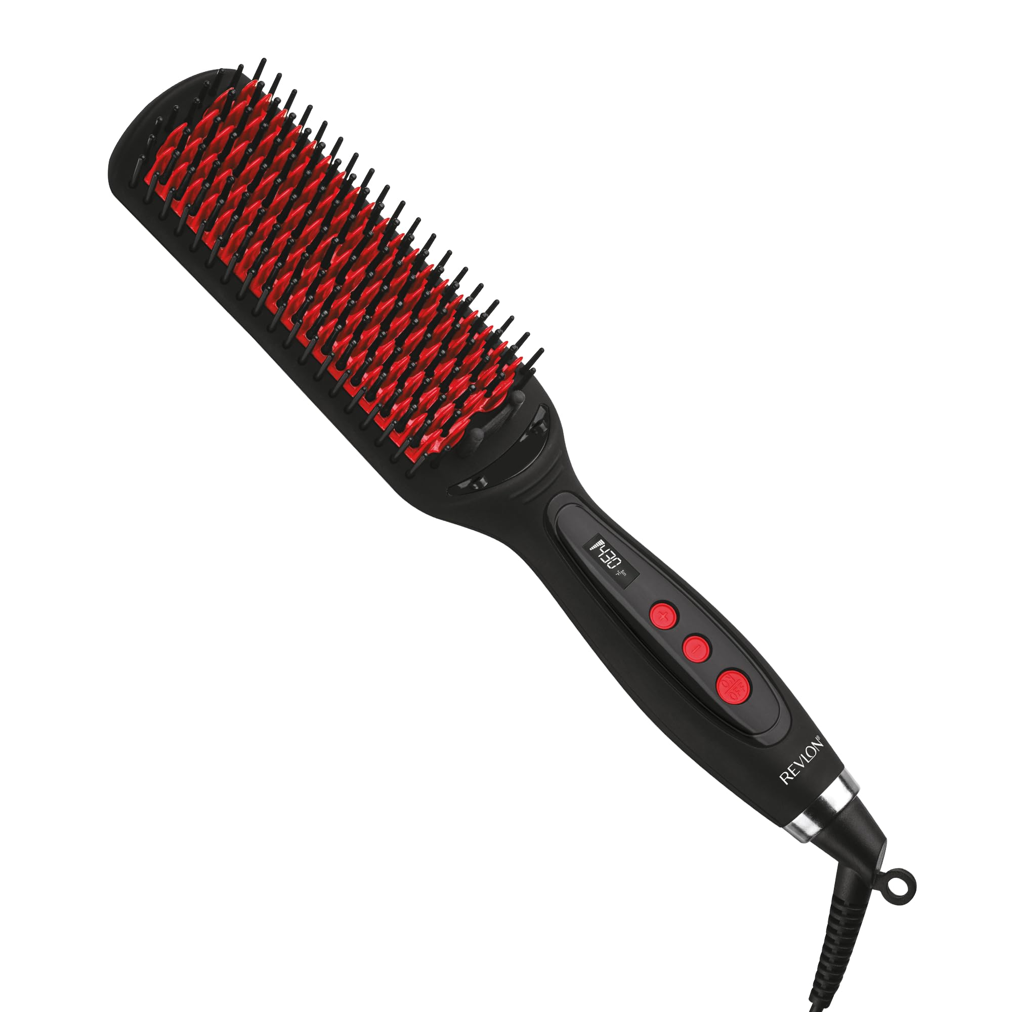 Cepillo Alisador De Pelo Revlon Smoothstay Xl Straitening - Venta Internacional.