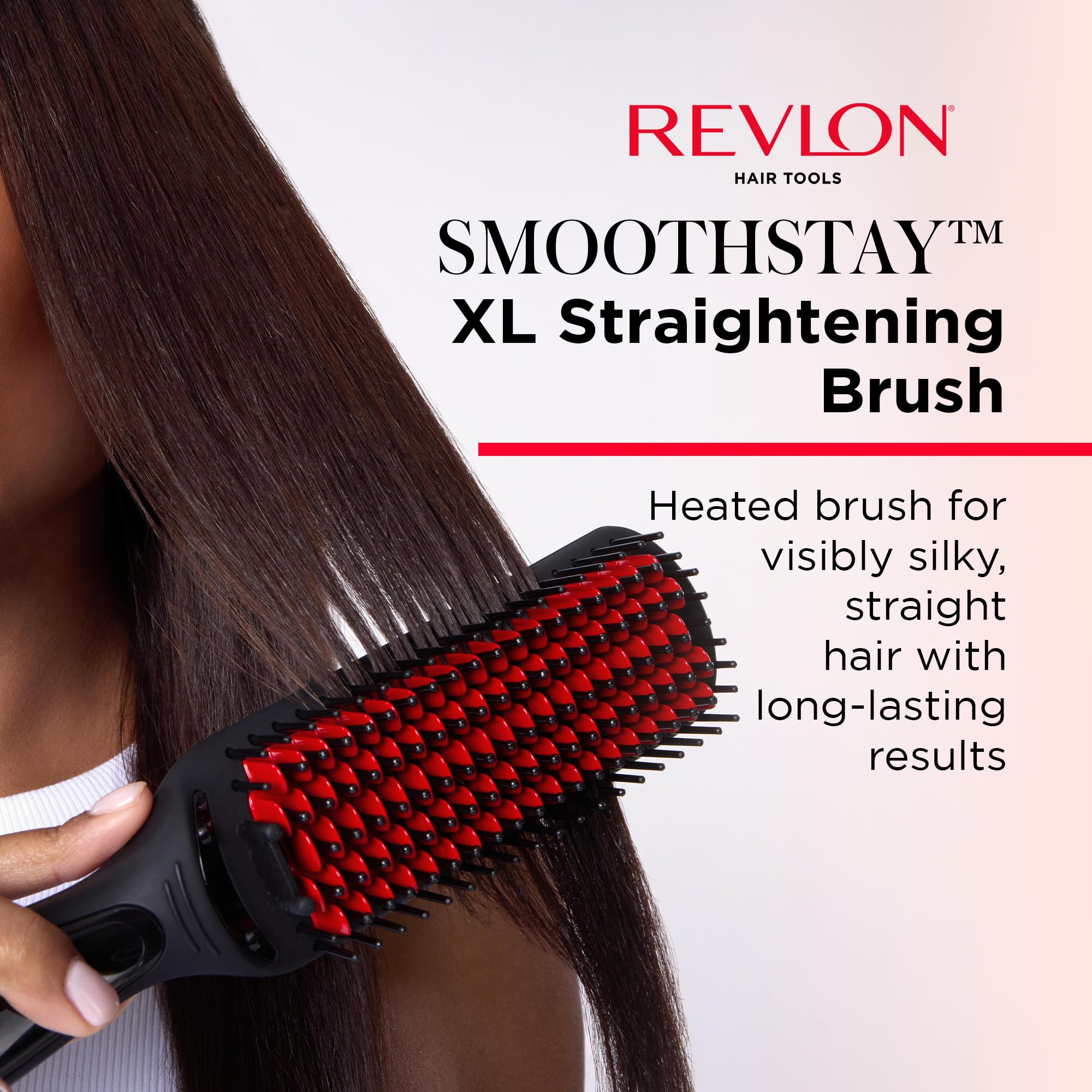 Foto 3 pulgar | Cepillo Alisador De Pelo Revlon Smoothstay Xl Straitening - Venta Internacional.