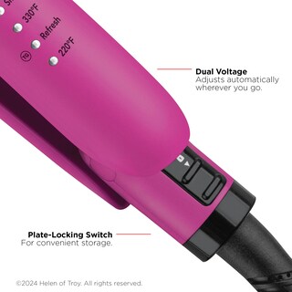 Foto 4 | Plancha Alisadora De Pelo Revlon Easy Heat De Precisión De 1 Pulgada - Venta Internacional.