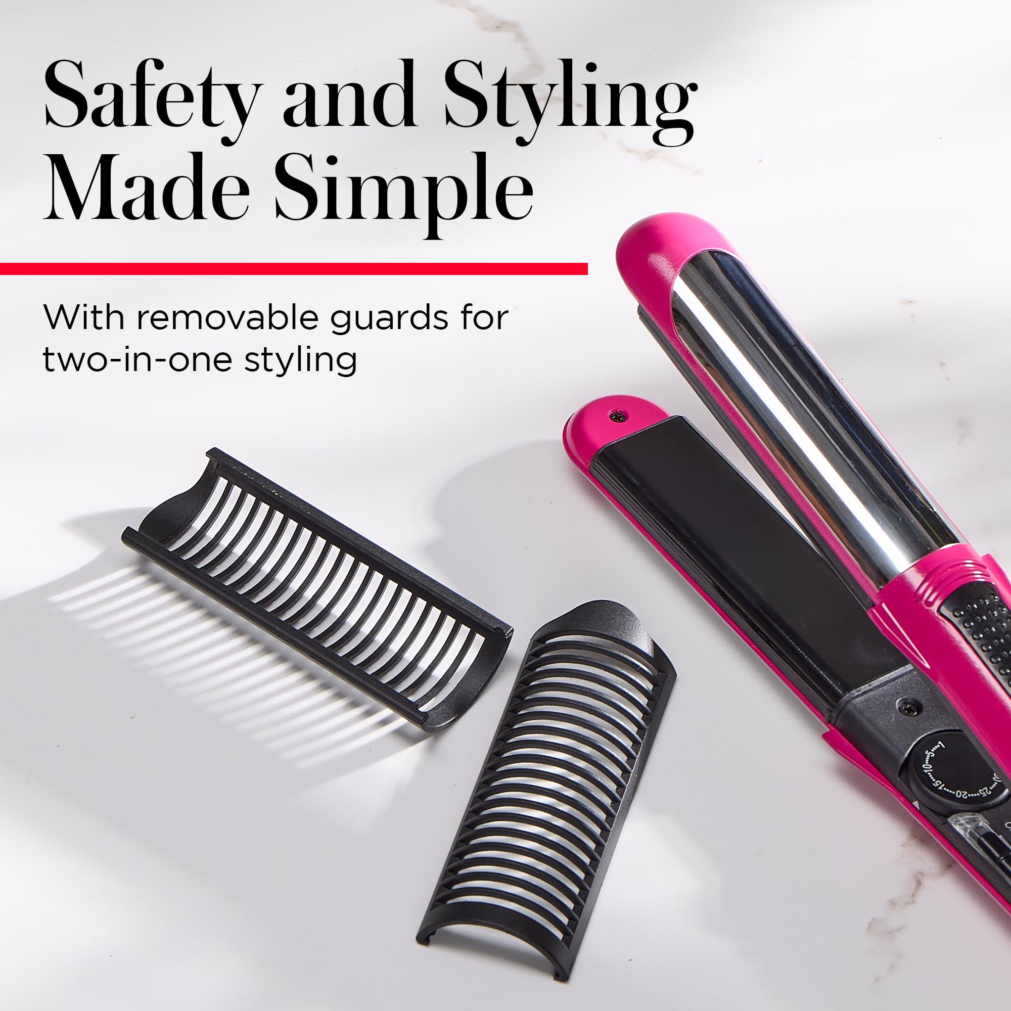 Foto 4 | Rizador De Pelo De Plancha Plana Revlon Perfect Match - Venta Internacional.
