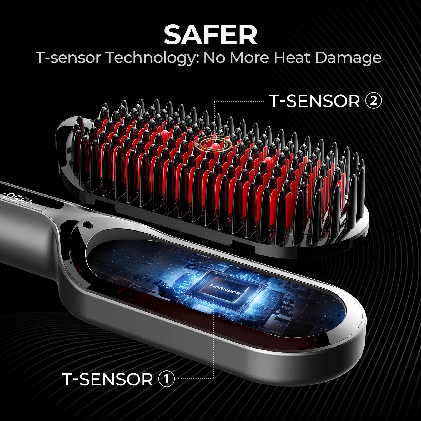 Foto 3 pulgar | Cepillo Alisador De Pelo Tymo Ionic Plus 16 Temperatures - Venta Internacional.