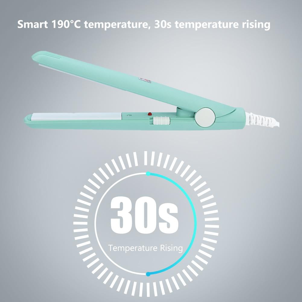Foto 4 pulgar | Plancha Alisadora De Pelo Mini Flat Iron Green 190°c De Temperatura - Venta Internacional.