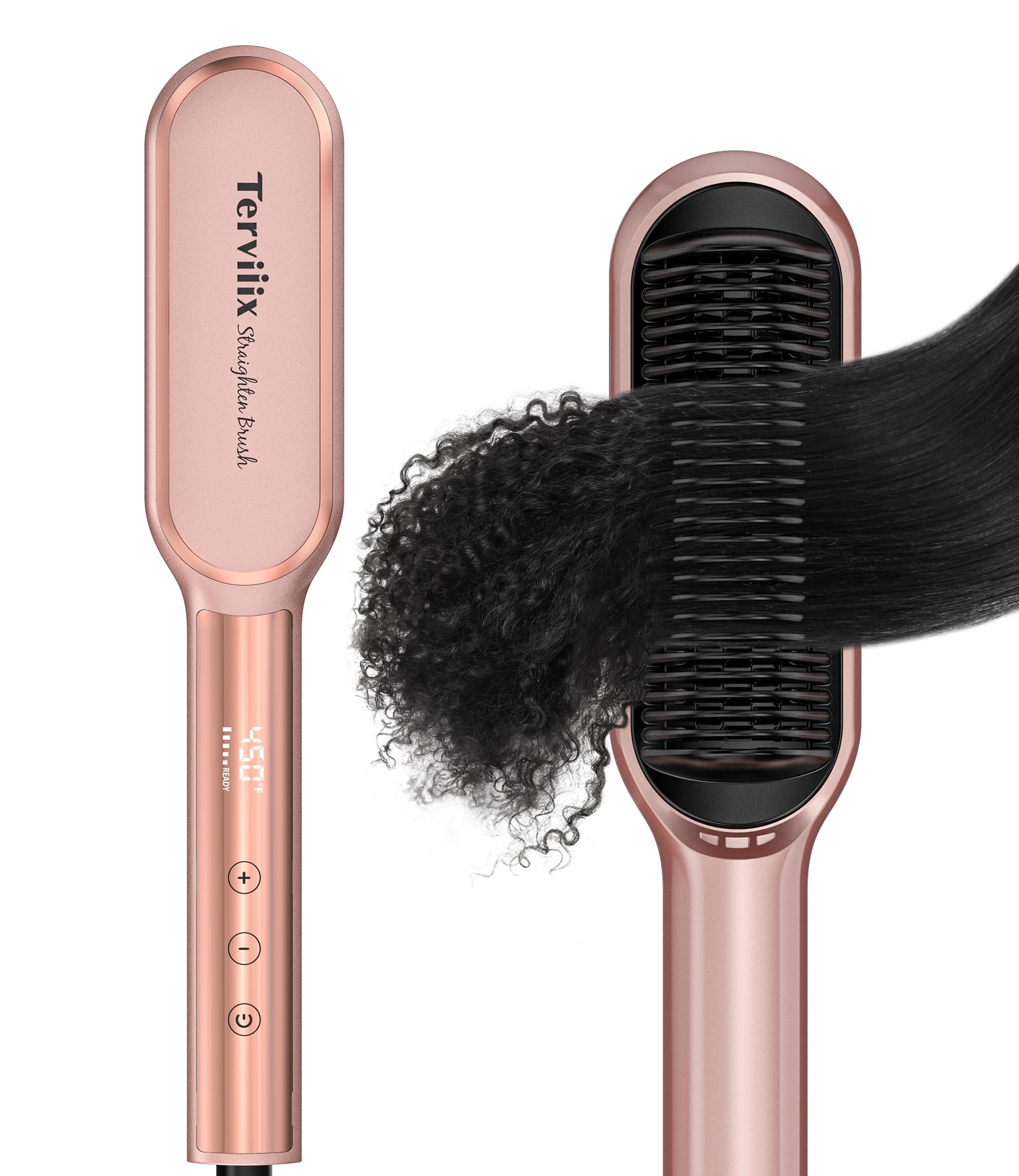 Foto 2 pulgar | Cepillo Alisador De Pelo Terviiix Frizz Buster Ionic 450°f - Venta Internacional.