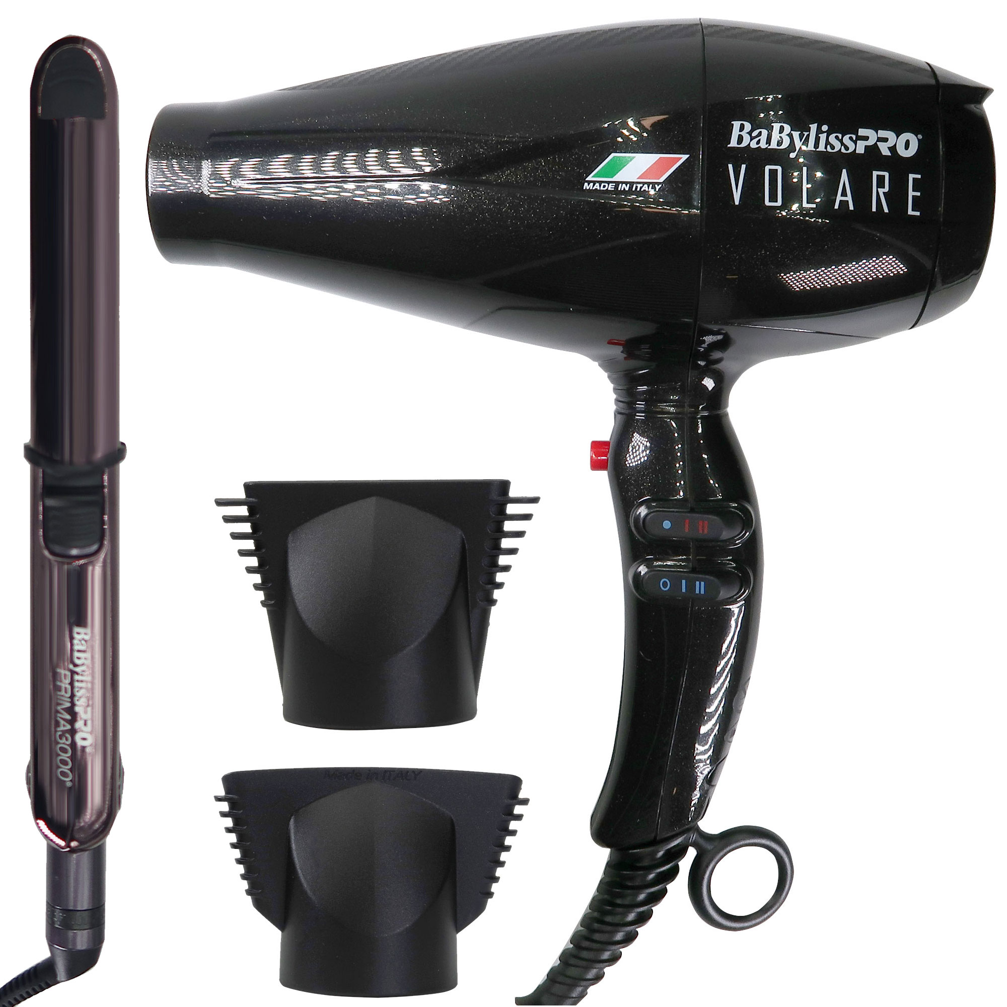 Foto 2 pulgar | Secador De Pelo + Plancha Babyliss Pro Volare + Prima 3000 - Venta Internacional.