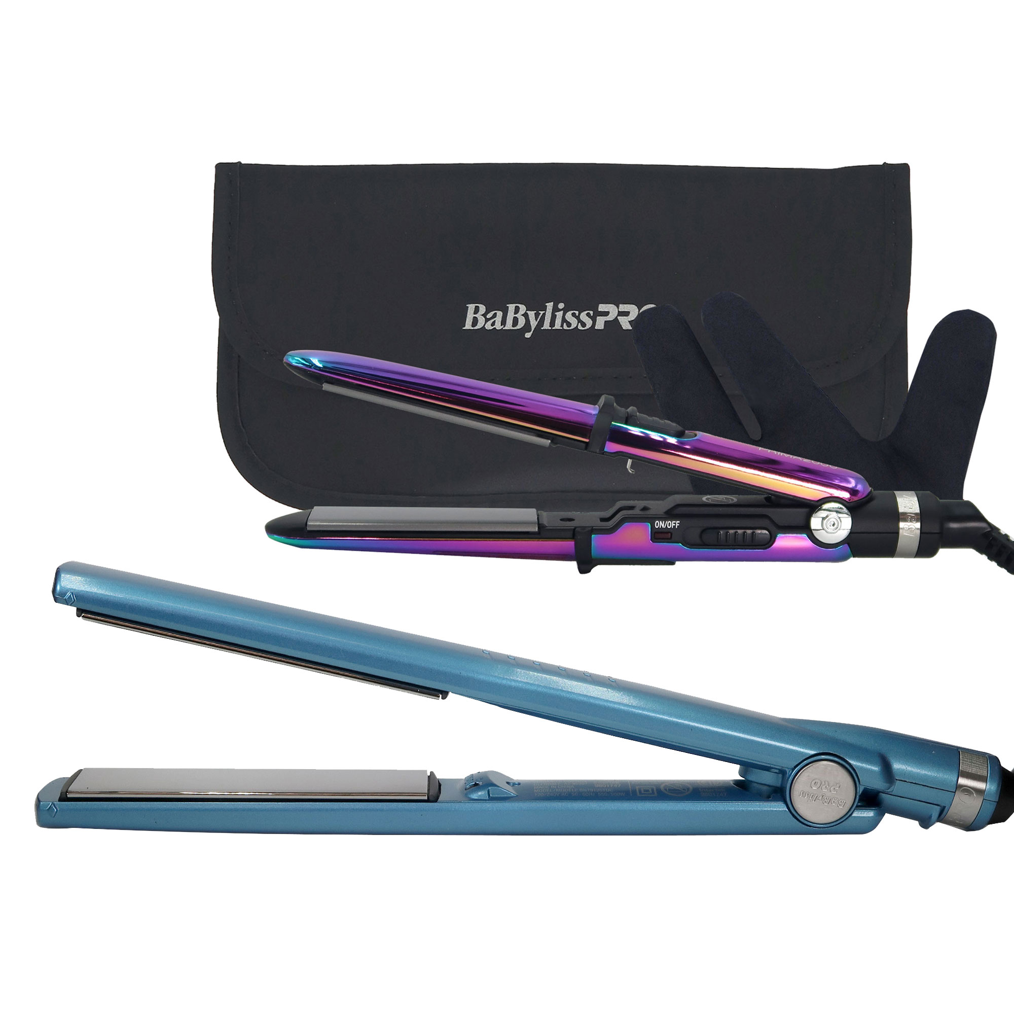 Foto 2 pulgar | Plancha Babyliss Pro Nano Titanium De 1.25 Pulg. + Mini 0.75 Pulgadas - Venta Internacional.