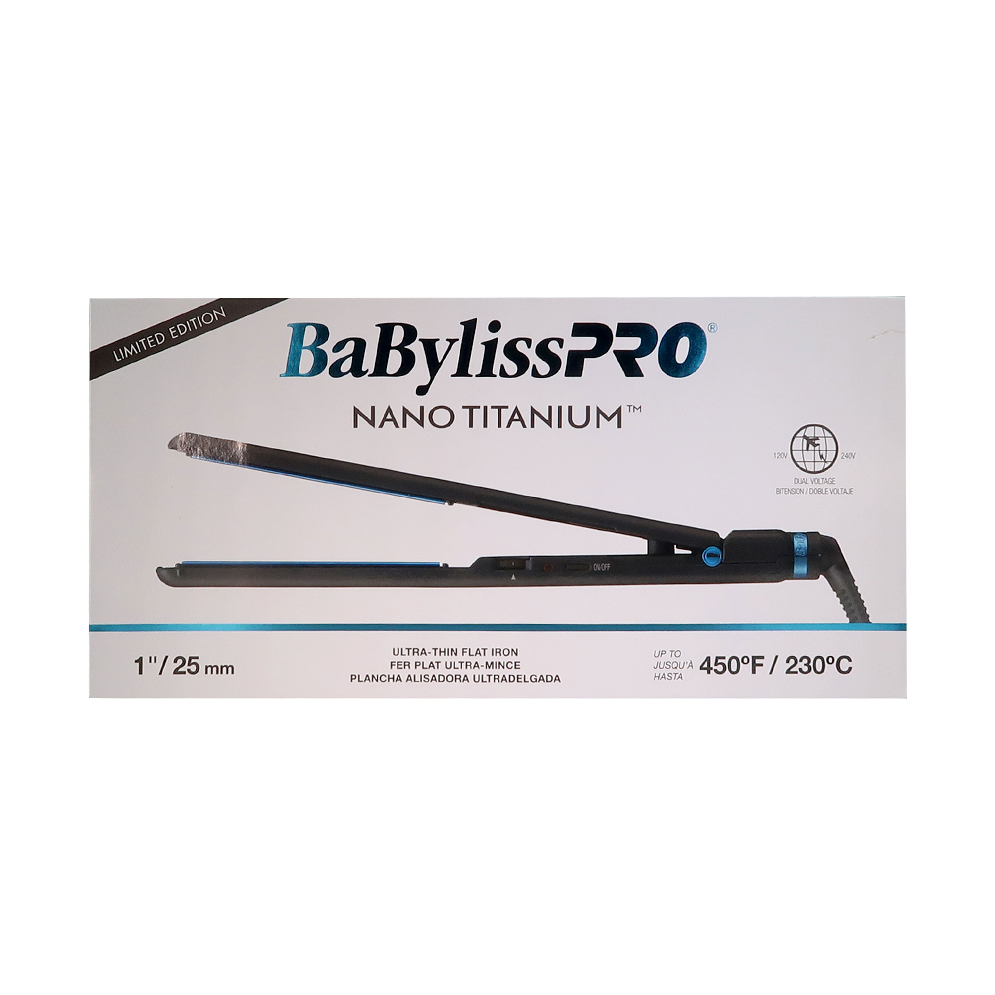 Foto 3 pulgar | Plancha Babyliss Pro Nano Titanium 1 Y Mini 3/4 Prima2000 - Venta Internacional.