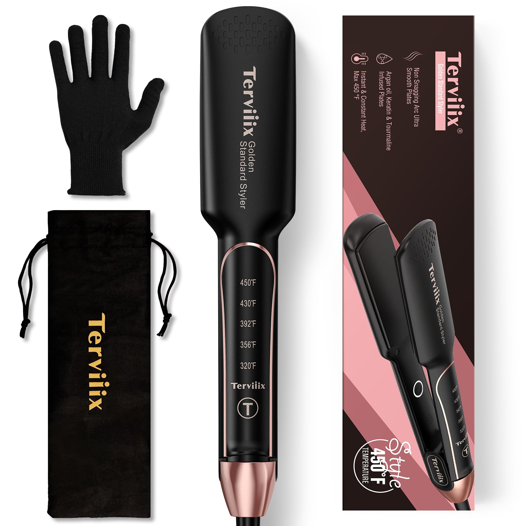 Foto 1 | Plancha Alisadora de Pelo Terviiix Ceramic Turmaline - Venta Internacional