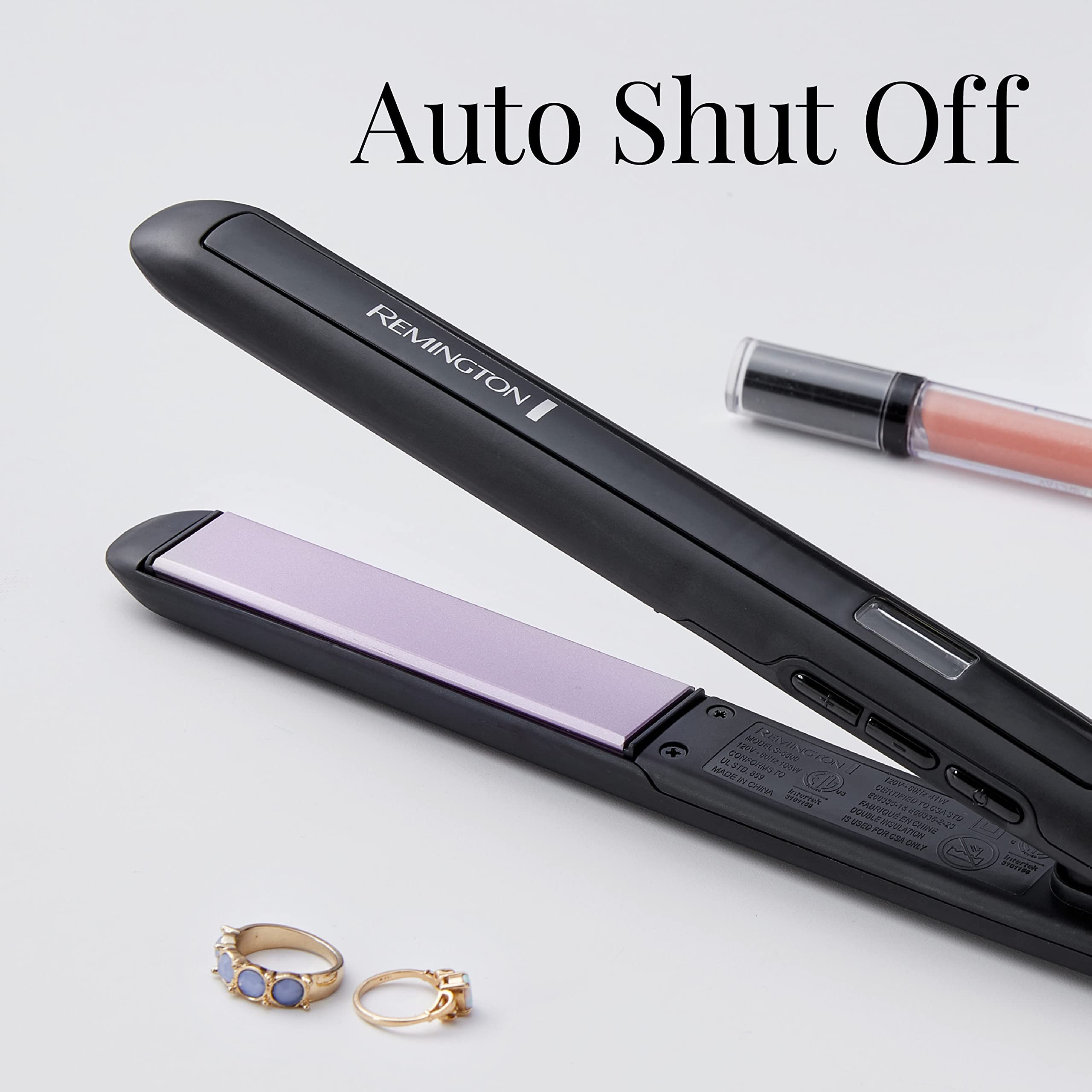 Foto 6 | Plancha De Pelo Remington, Antiestática, Cerámica, 1 Pulgada, Color Morado - Venta Internacional.