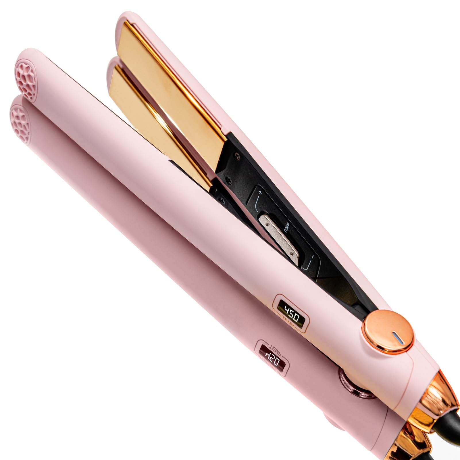 Foto 2 pulgar | Plancha Alisadora y Rizador de Pelo Tymo Flat Iron 2 en 1 de Titanio - Venta Internacional