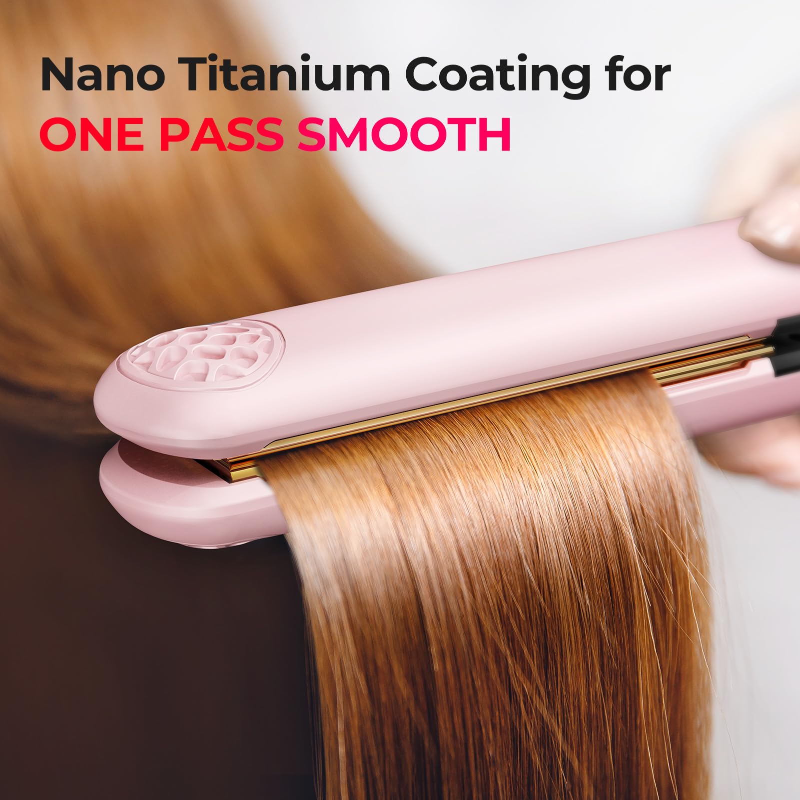 Foto 3 pulgar | Plancha Alisadora y Rizador de Pelo Tymo Flat Iron 2 en 1 de Titanio - Venta Internacional