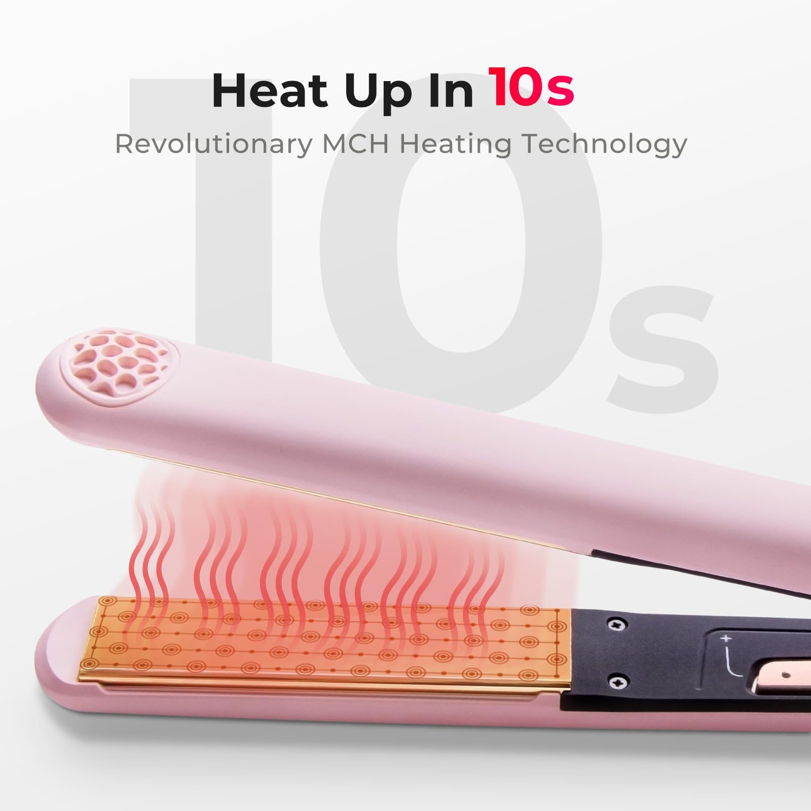 Foto 4 | Plancha Alisadora y Rizador de Pelo Tymo Flat Iron 2 en 1 de Titanio - Venta Internacional
