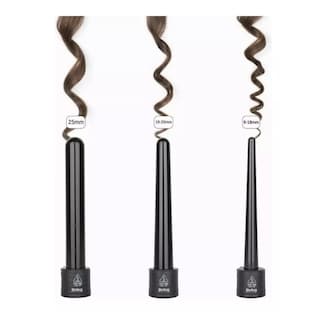 Foto 2 | Plancha Rizadora Cabello 3 En 1 + Guante Protector Peine Clip Negro Belug