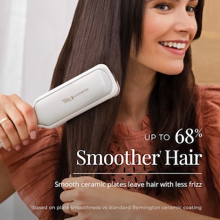 Foto 4 | Plancha Alisadora Remington Shine Therapy con Aceite de Argán - Venta Internacional