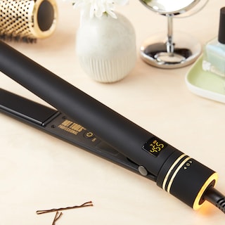 Foto 3 | Plancha Hot Tools Pro Artist Black Gold Evolve Ionic - Venta Internacional.