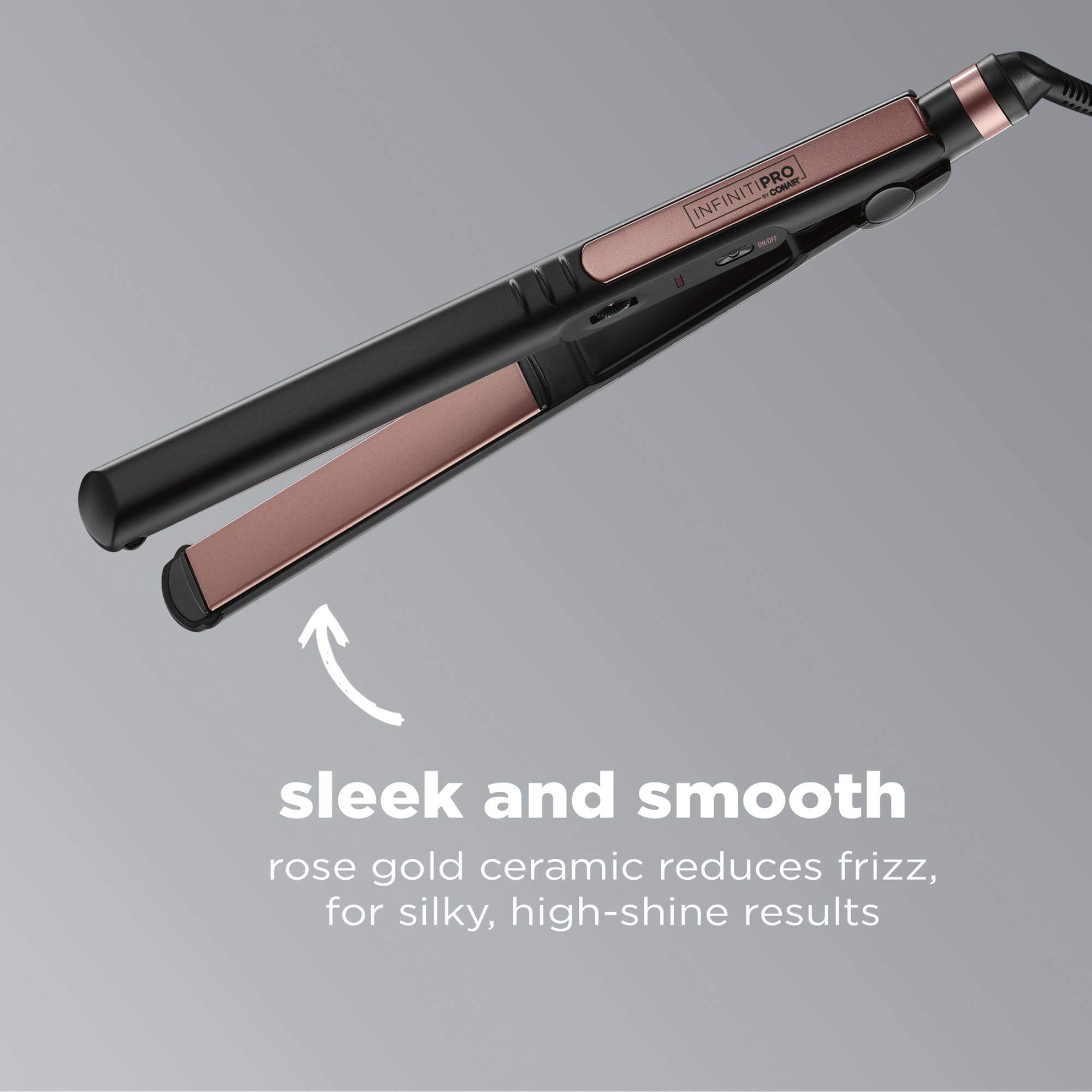 Foto 3 pulgar | Plancha Conair Infinitipro De Cerámica Dorada Rosa De 2,54 Cm - Venta Internacional.