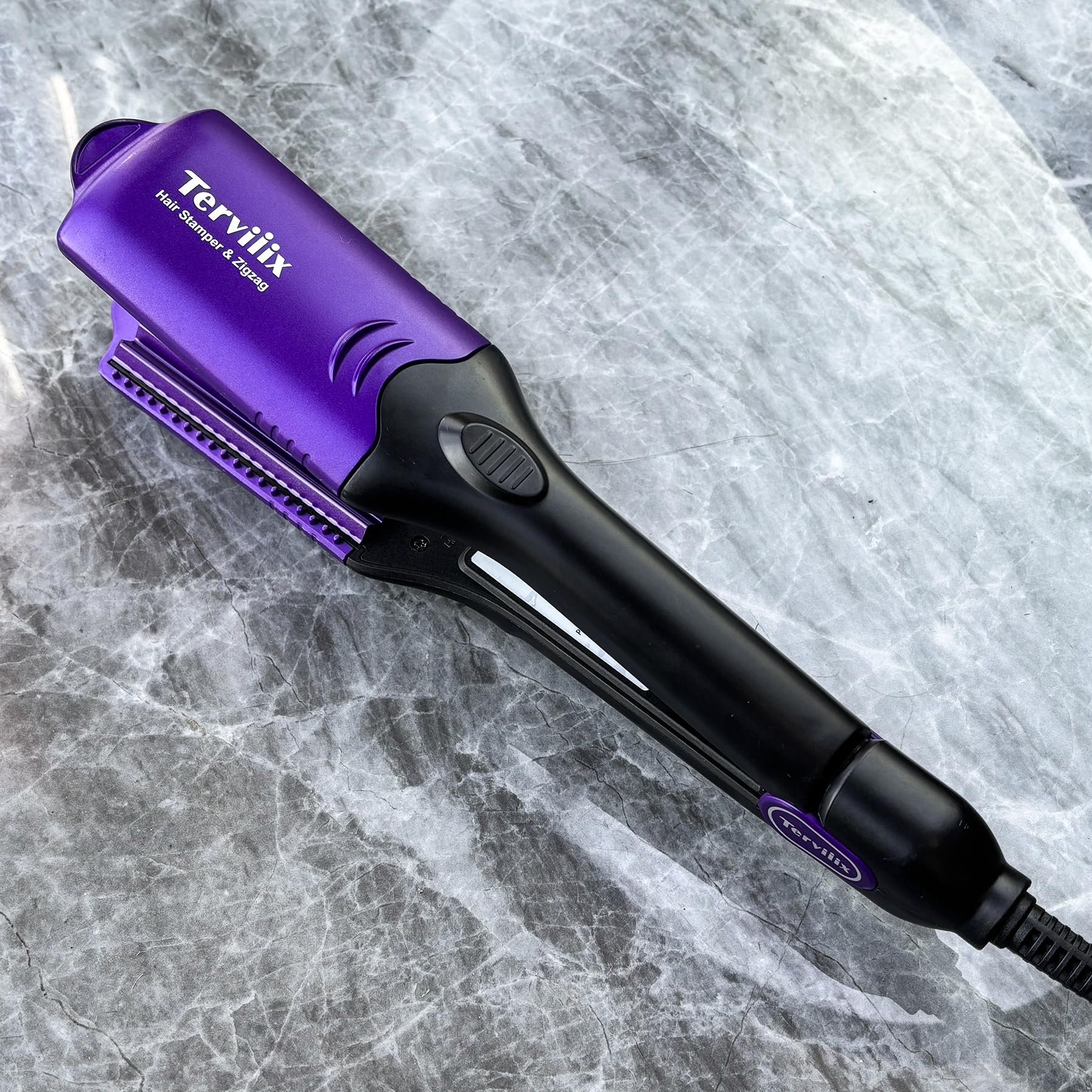 Foto 6 pulgar | Hair Crimper Terviiix Plancha De Pelo Con 4 Planchas, Color Morado - Venta Internacional.