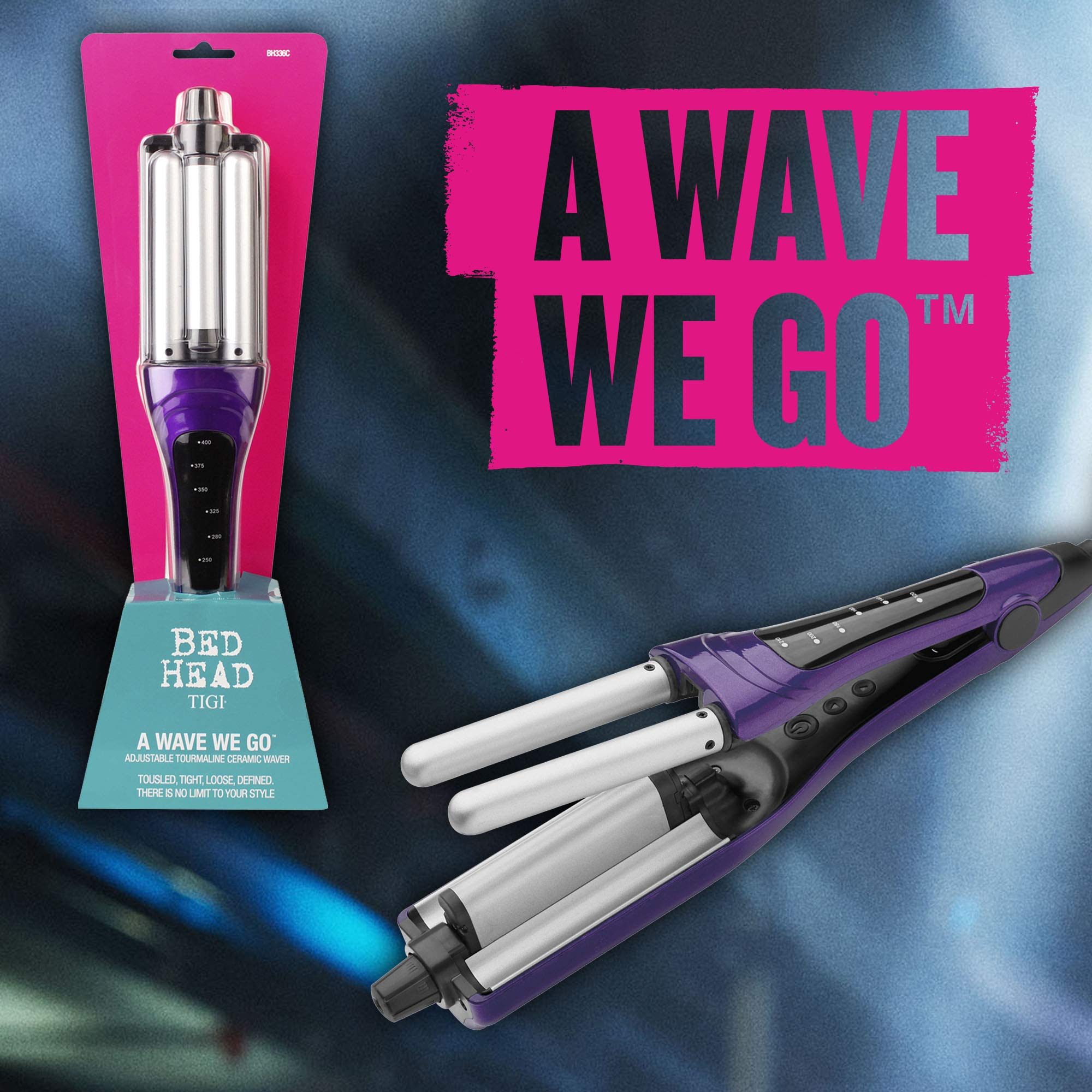 Foto 8 pulgar | Cabezal De Cama Hair Waver A Wave We Go, Cerámica Turmalina - Venta Internacional.