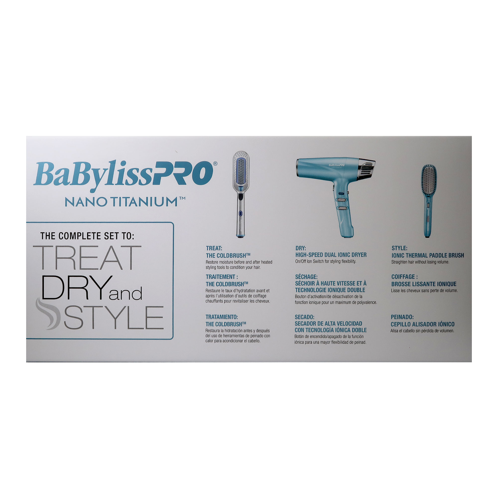 Foto 4 pulgar | Plancha Babyliss Pro Nano Titanium 1¼ Bnt9125tuc - Venta Internacional.