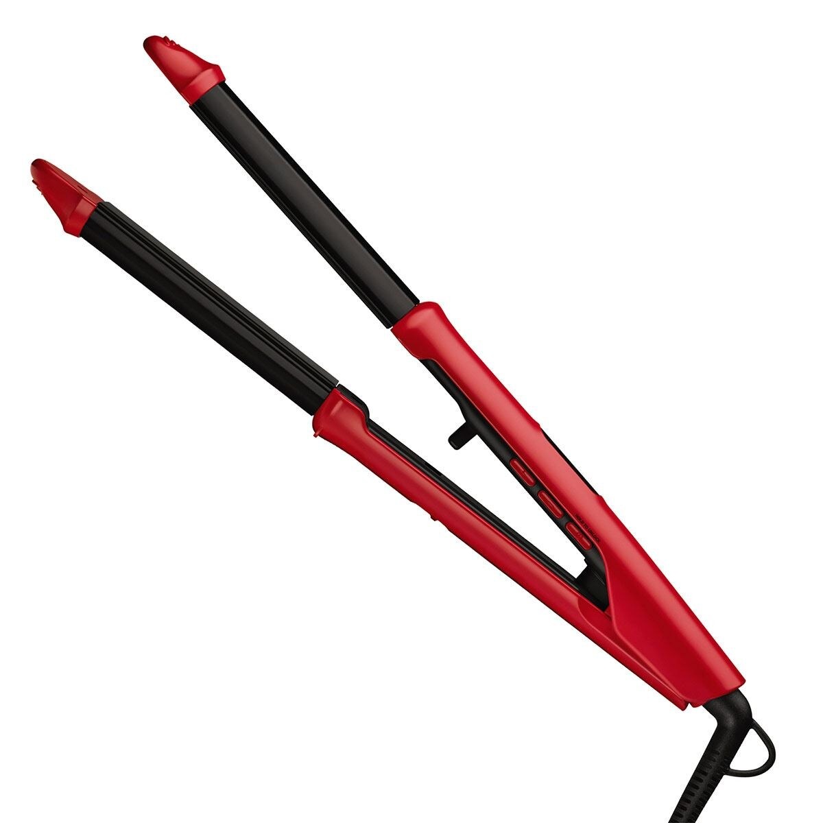 Foto 4 pulgar | Estilizadora De Cabello Revlon Rvst2214la1 2 En 1 Multiplier Con 9 Config De Temperatura Roja/negro