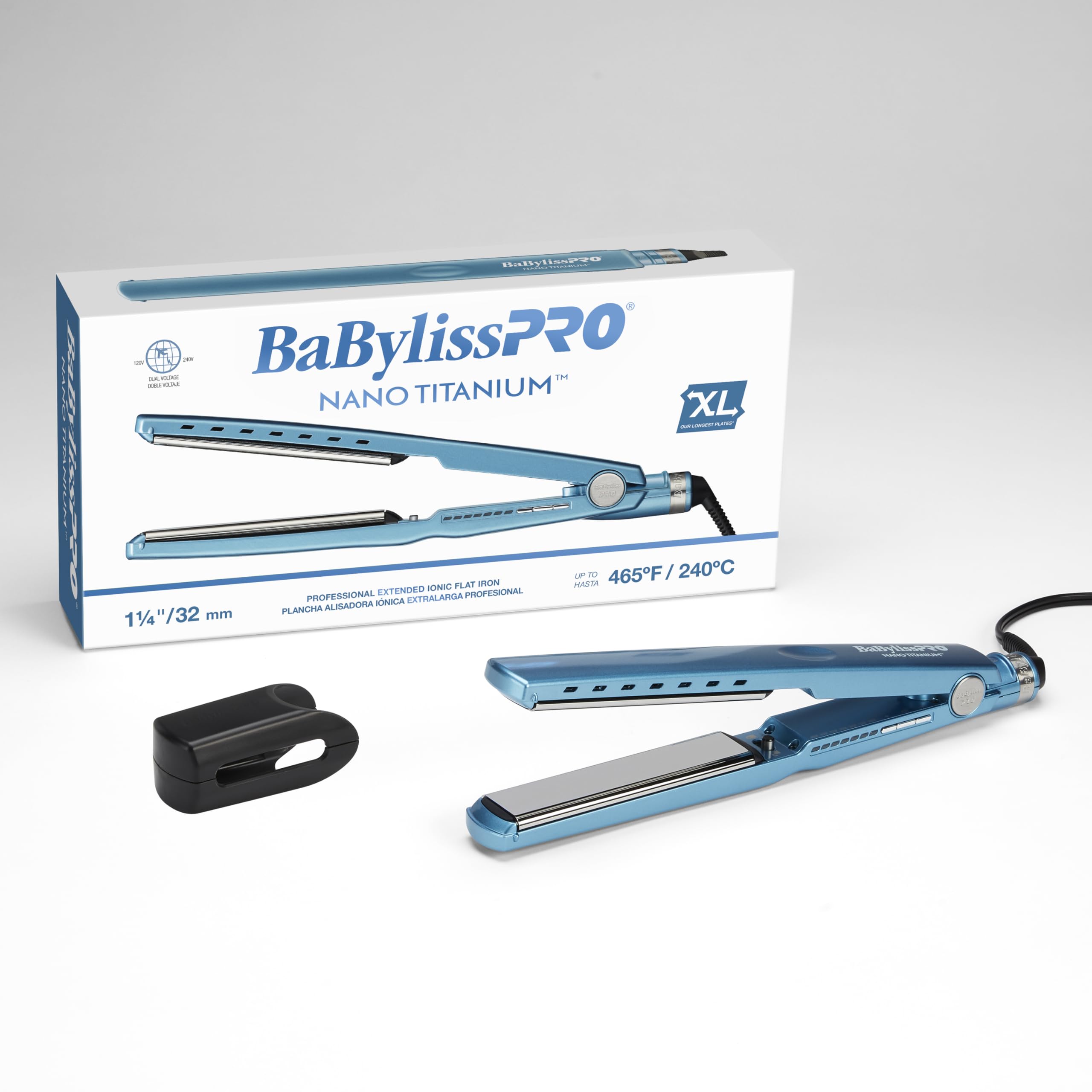 Foto 4 | Plancha Plana Babylisspro Nano Titanium Professional De 1,25 Pulgadas - Venta Internacional.