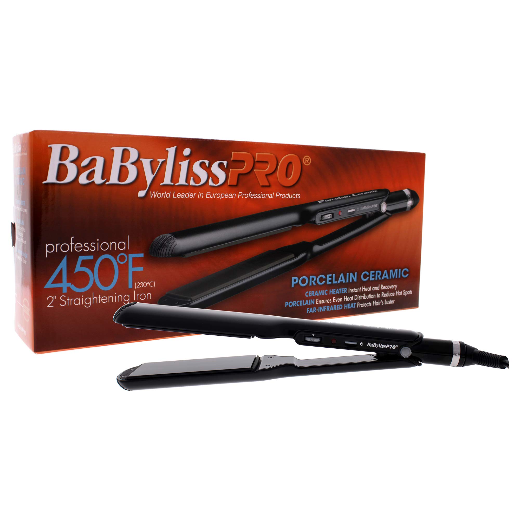 Foto 1 | Plancha para Cabello BaBylissPRO de Porcelana-Venta Internacional