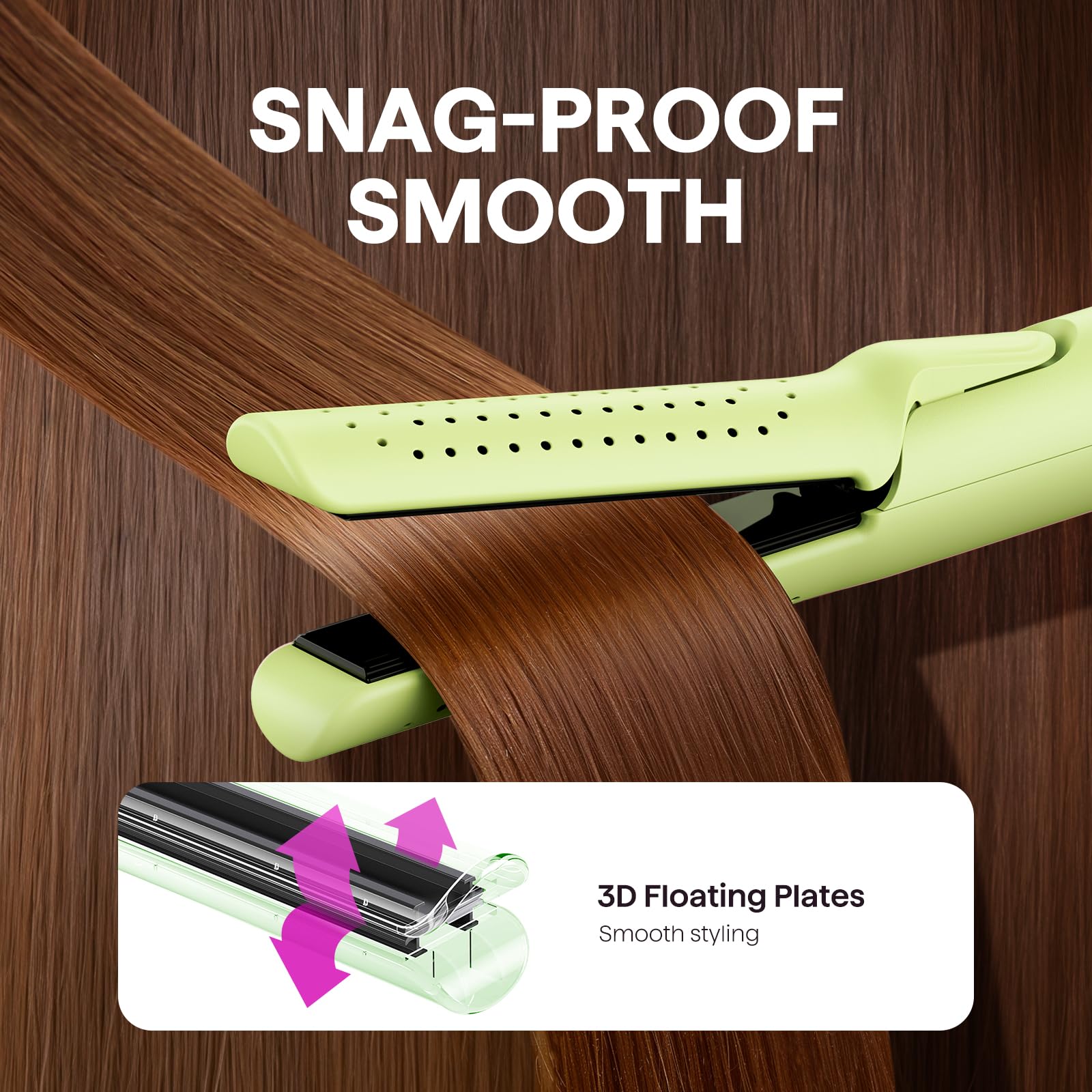 Foto 5 | Curling Iron Wavytalk Airflow Styler Cool Curl 2 En 1 1 1 Pulgada - Venta Internacional.