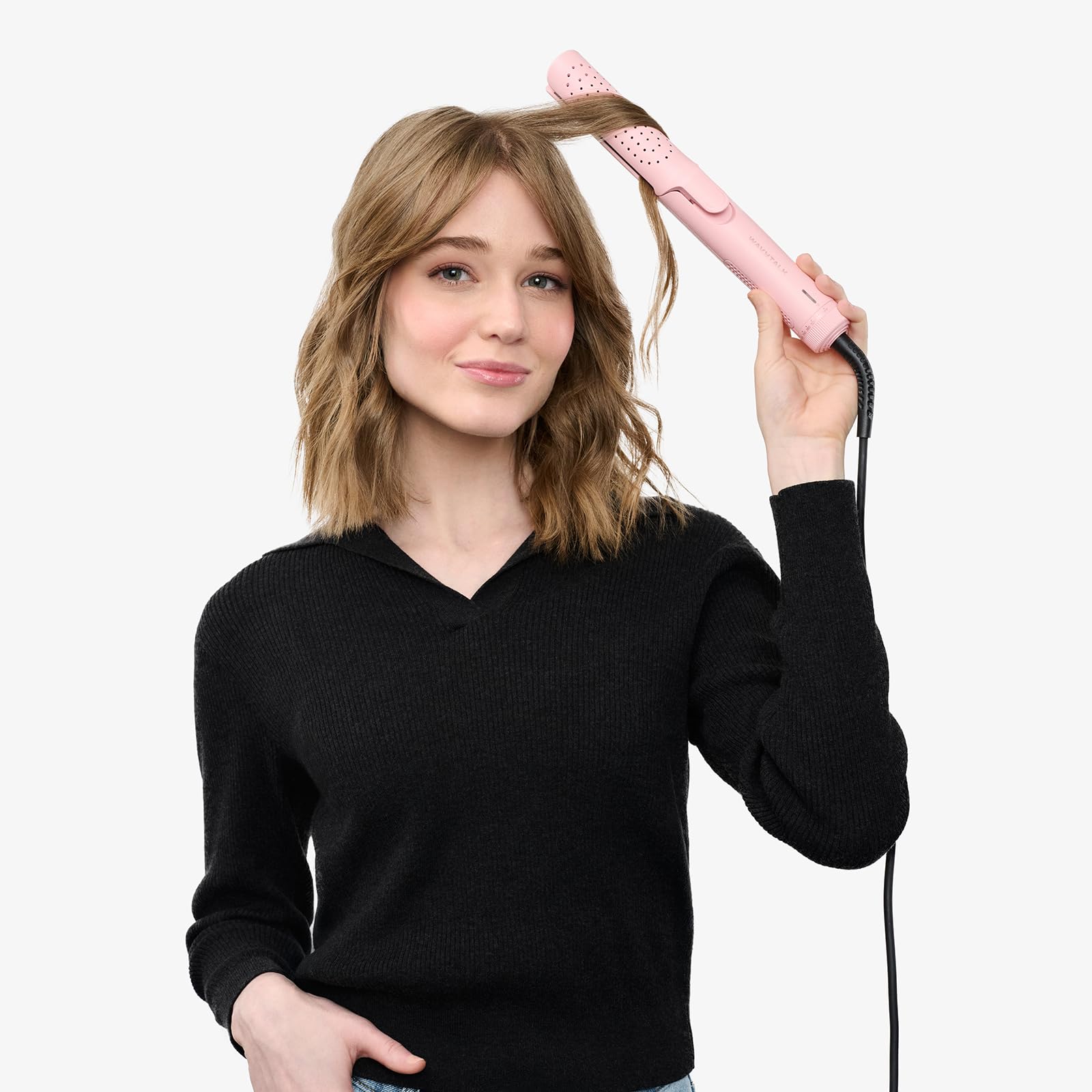 Foto 7 | Curling Iron Wavytalk Airflow Styler Cool Curl 2 En 1 1 1 Pulgada - Venta Internacional.