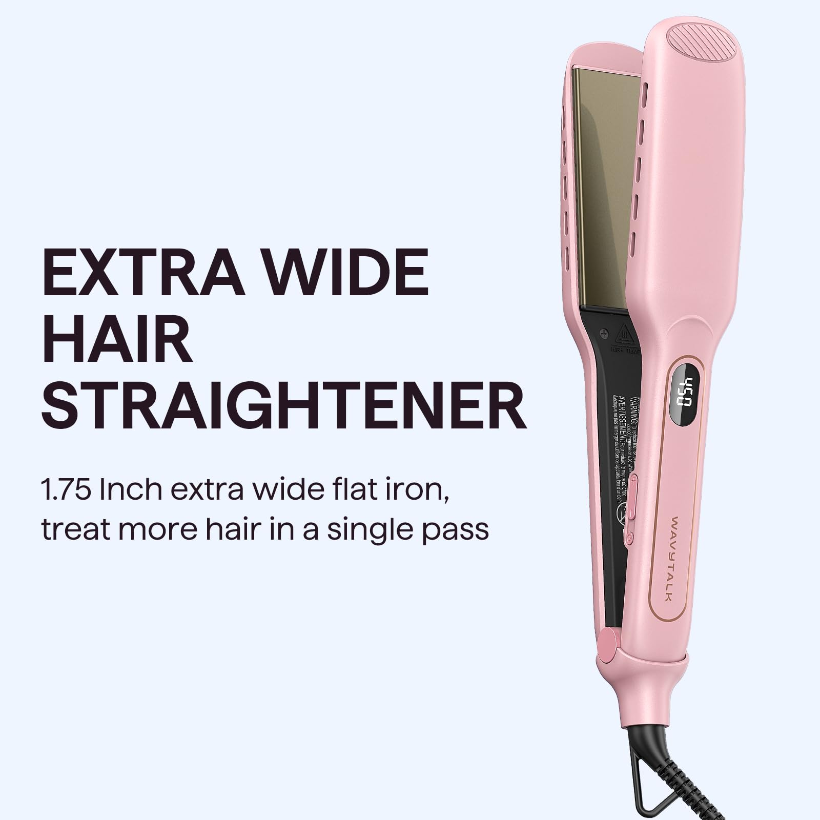 Foto 6 pulgar | Plancha de Pelo Wavytalk Wet To Straight Titanium - Venta Internacional