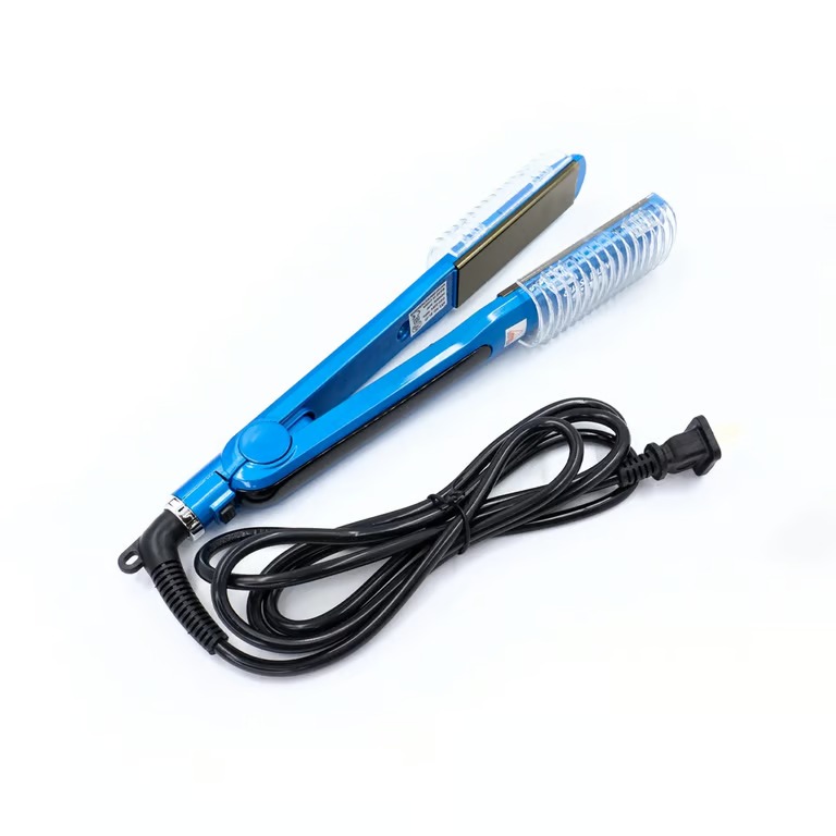 Plancha de Cabello con Protección y 4 Niveles de Temperatura