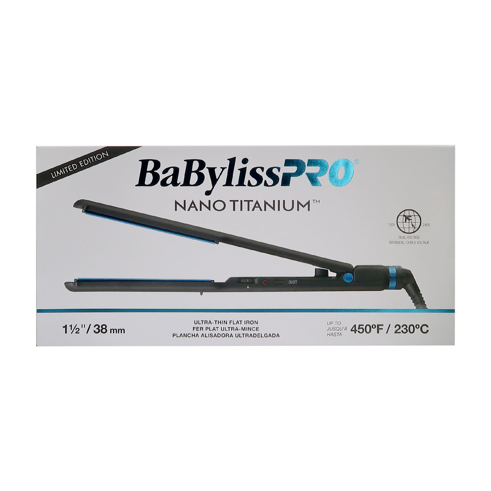 Foto 4 | Plancha Babyliss Pro Nano Titanium Ultrafina De 1.5 Pulgadas - Venta Internacional.