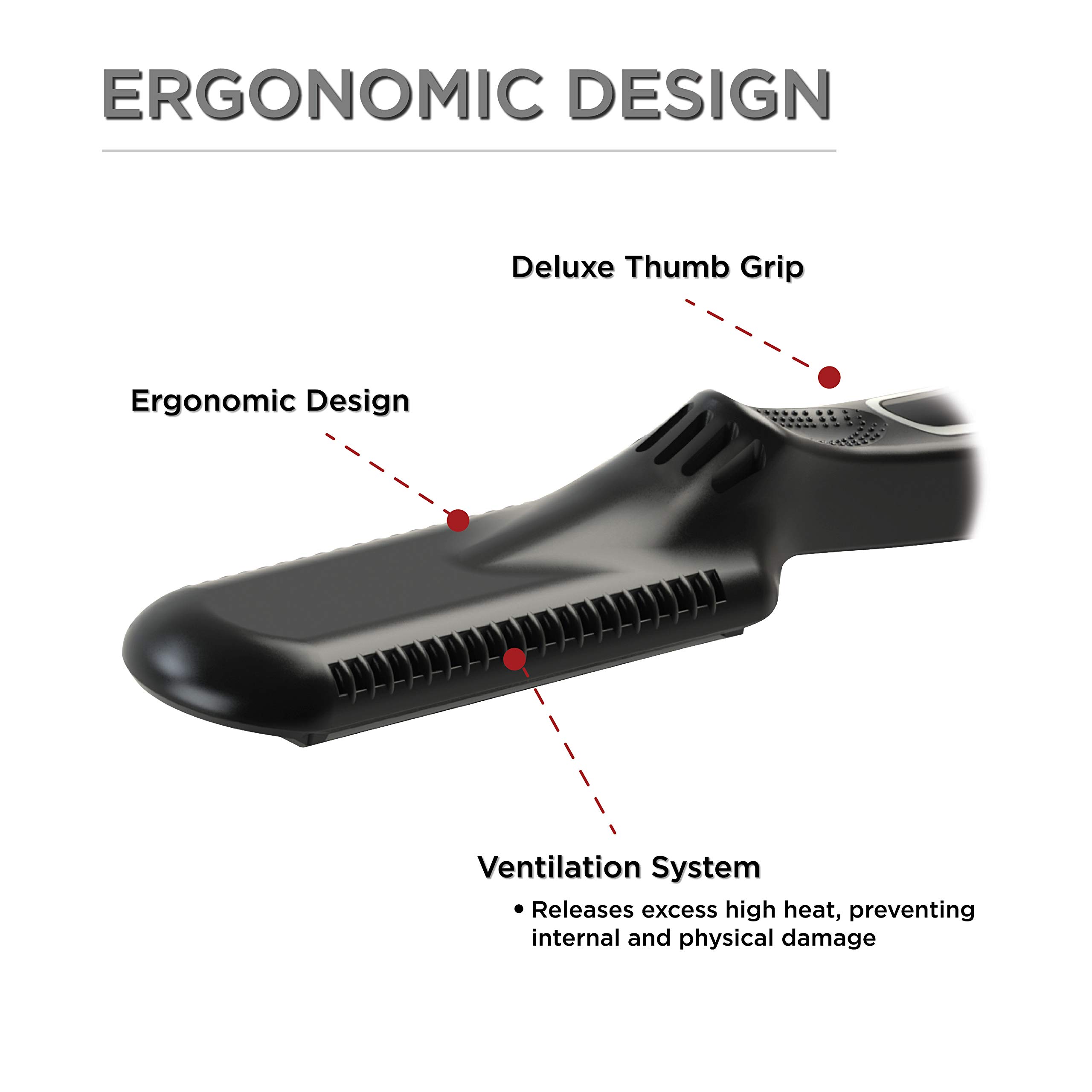 Foto 6 pulgar | Plancha De Pelo Croc Classic Silver Titanium 1.5 Cm - Venta Internacional.