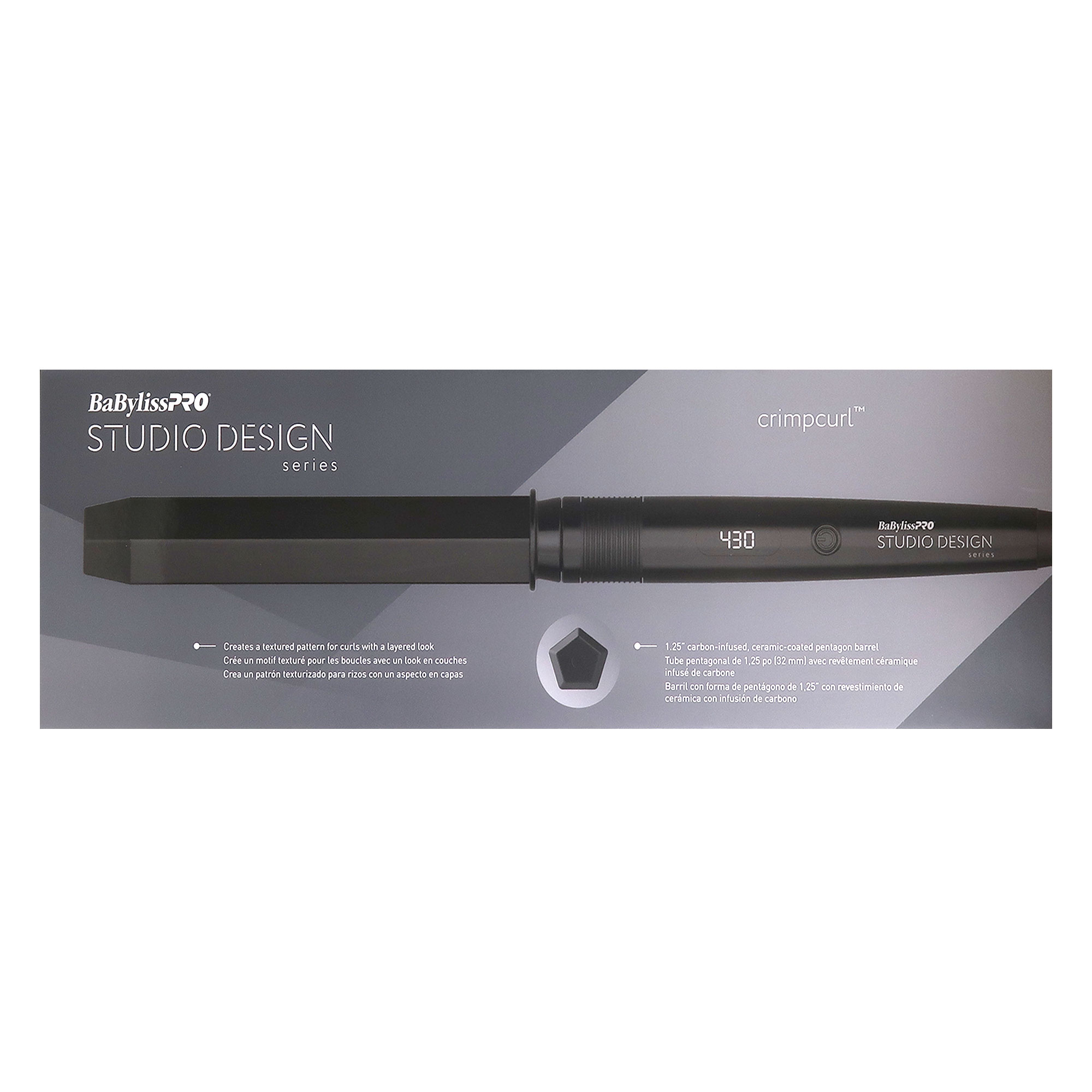 Foto 3 pulgar | Plancha Alisadora De Cabello Babyliss Pro Porcelain 1.5 Pulgadas Bp9559uc - Venta Internacional.